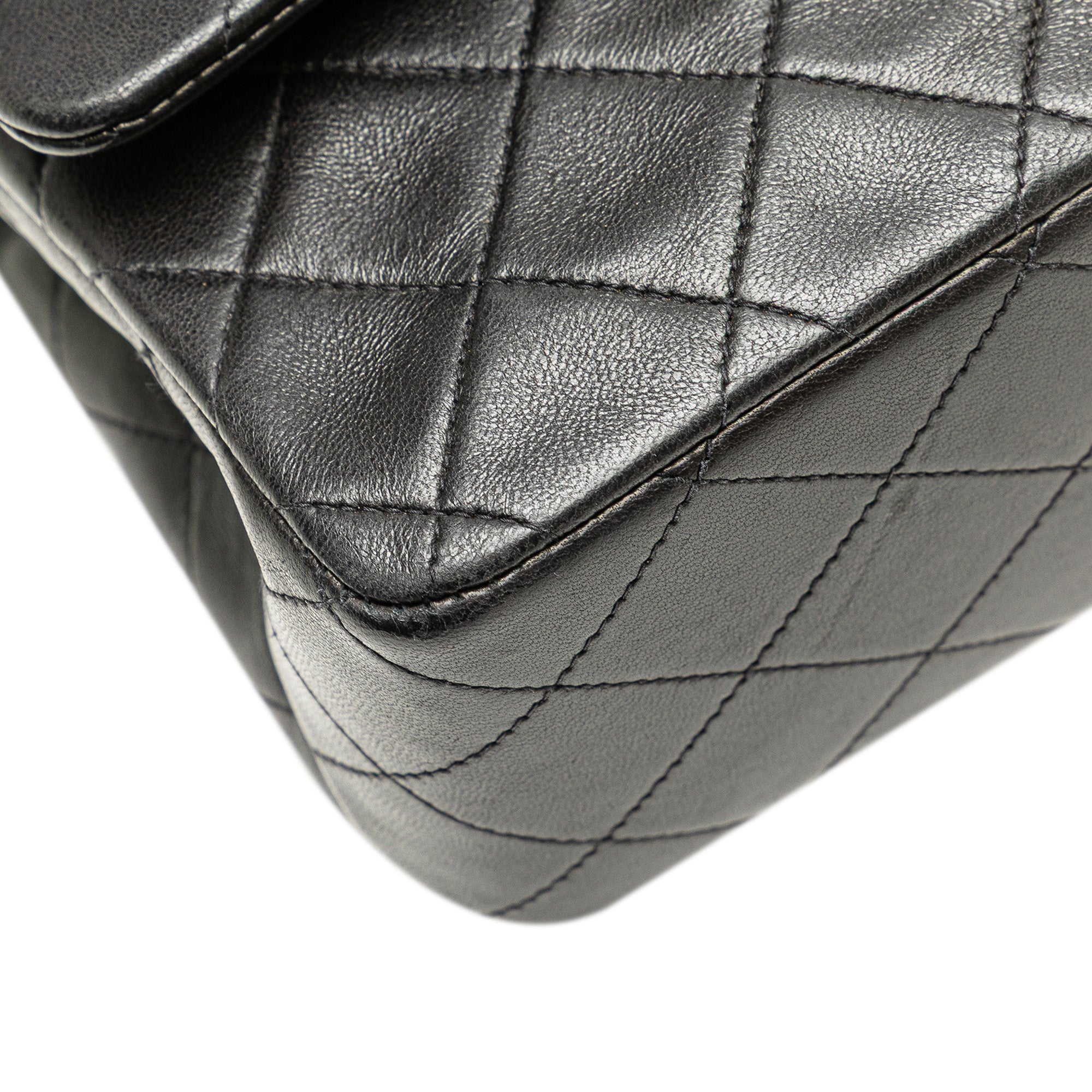 Chanel Medium Classic Lambskin Double Flap - image 12