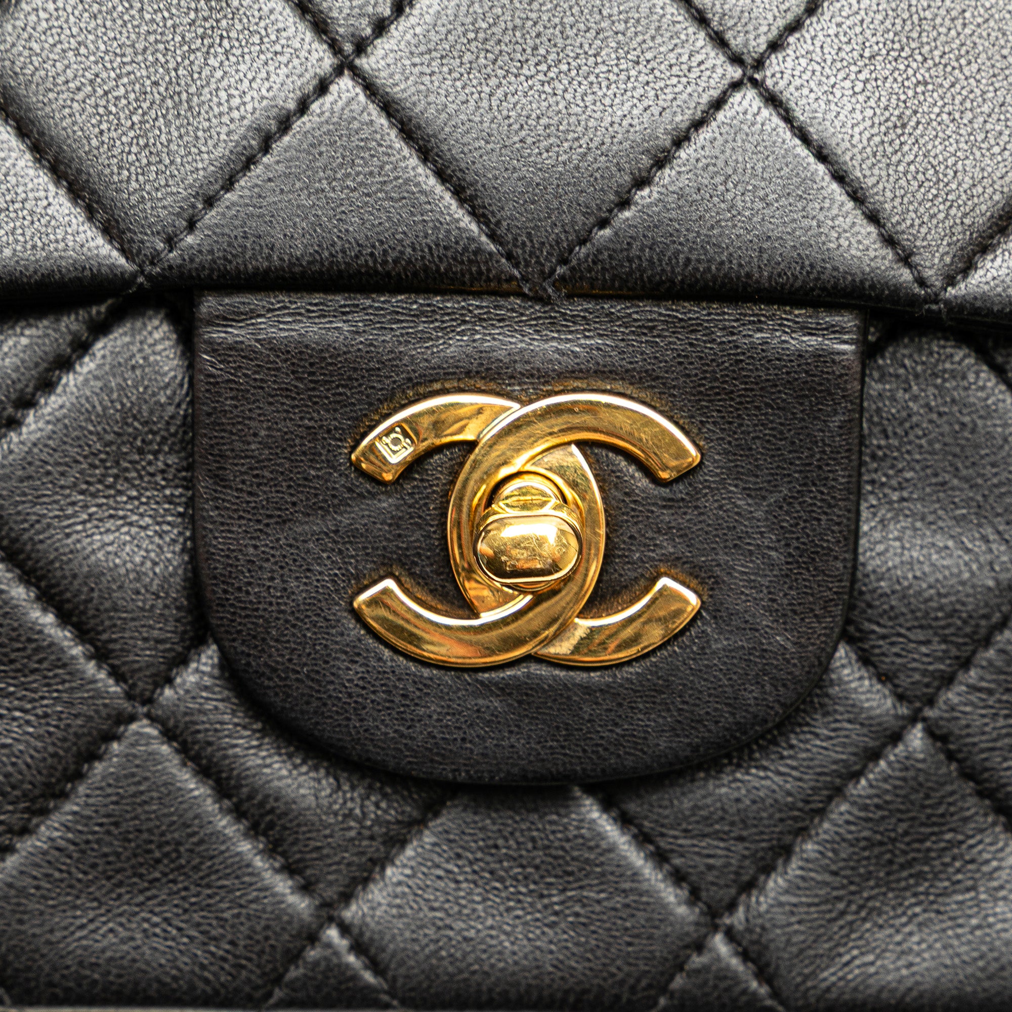 Chanel Medium Classic Lambskin Double Flap - image 8