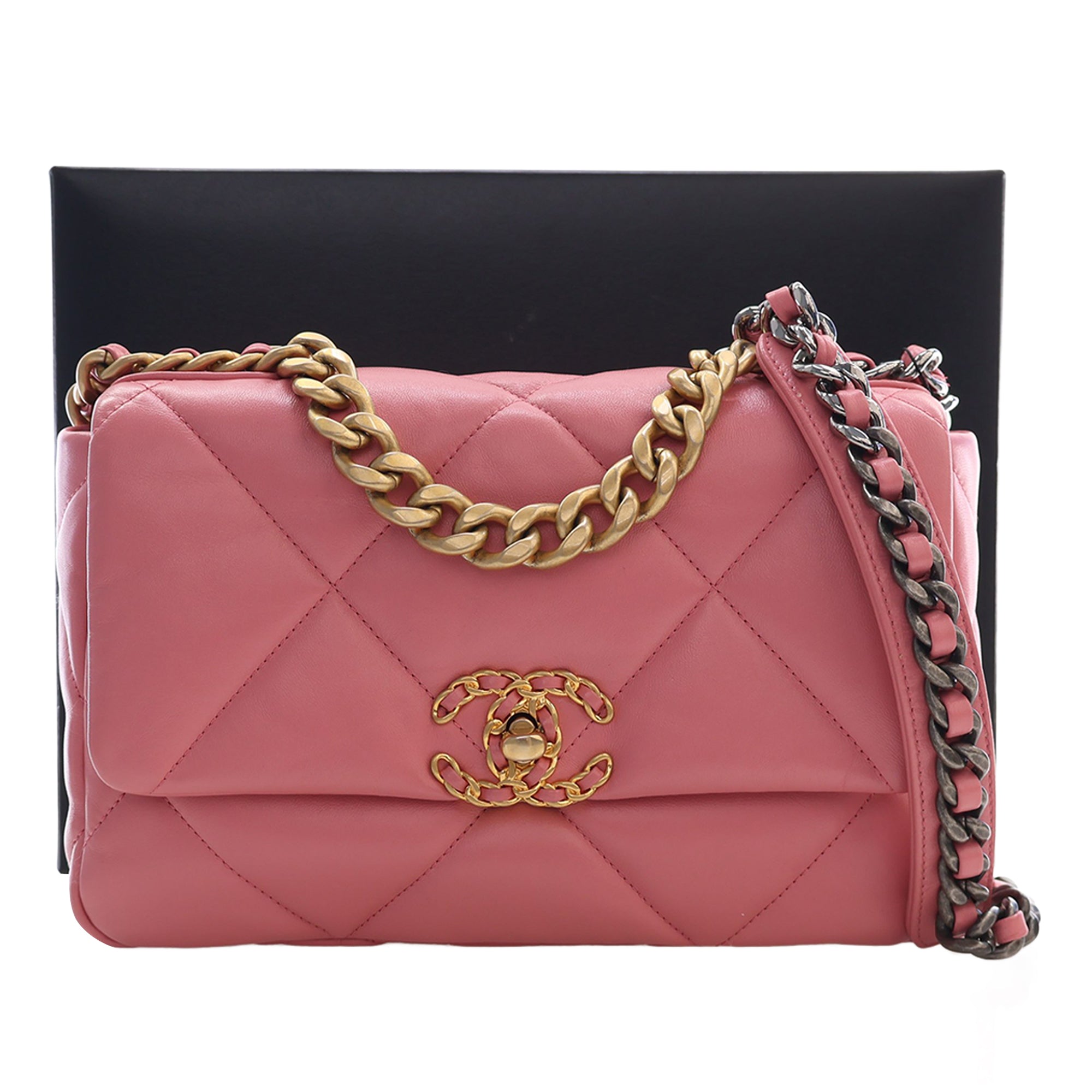 Chanel Medium Lambskin 19 Flap - image 15