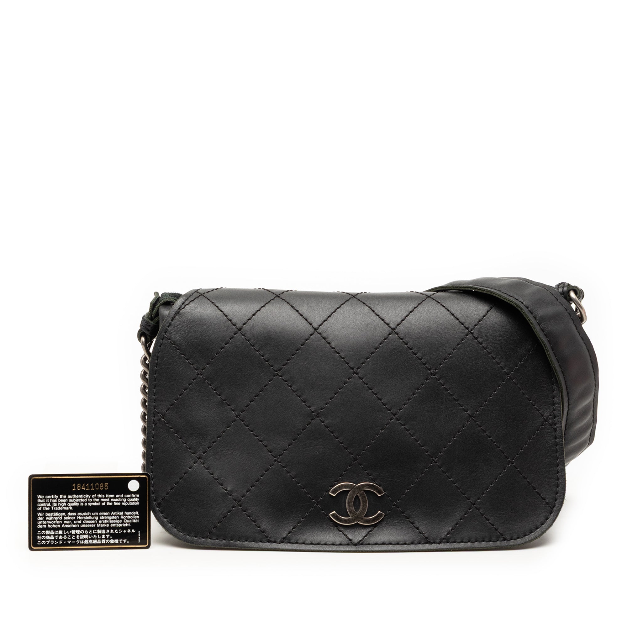 Chanel Paris Edinburgh Small Calfskin Highlander Flap - image 8