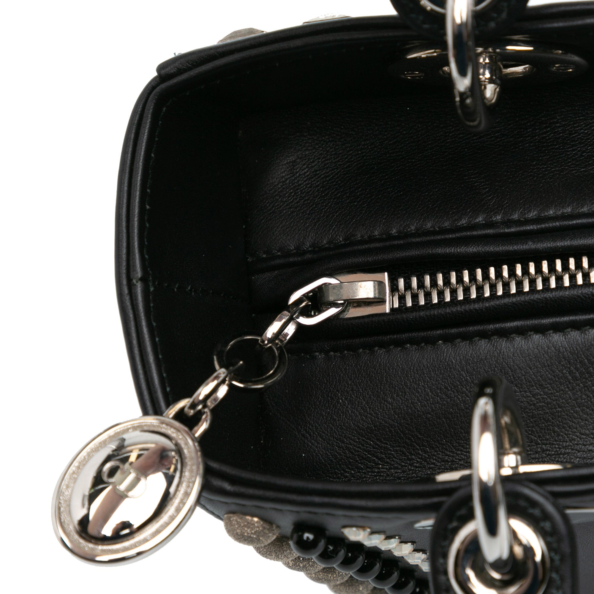 Dior Medium Studded Calfskin Lady Dior - image 7