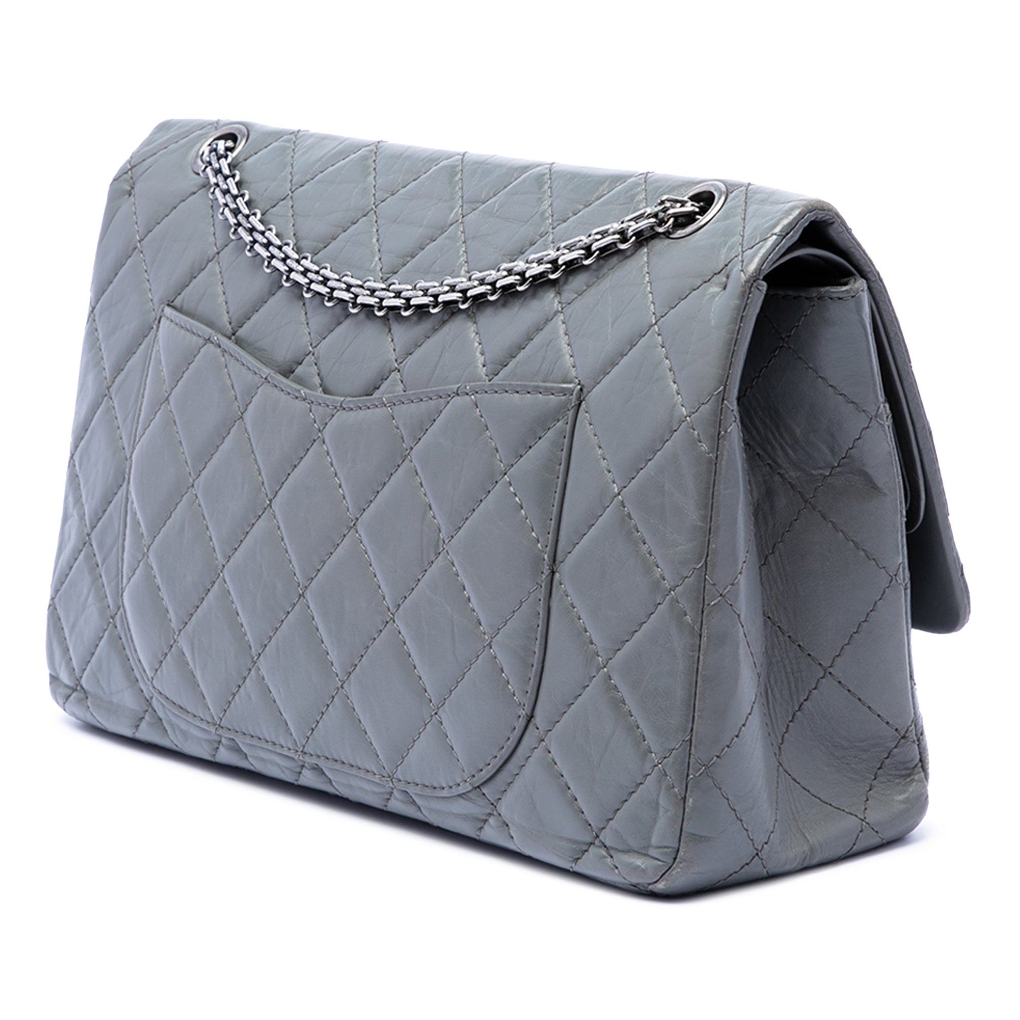 Chanel Quilted Aged Calfskin Reissue 2.55 Double Flap 227 - image 2