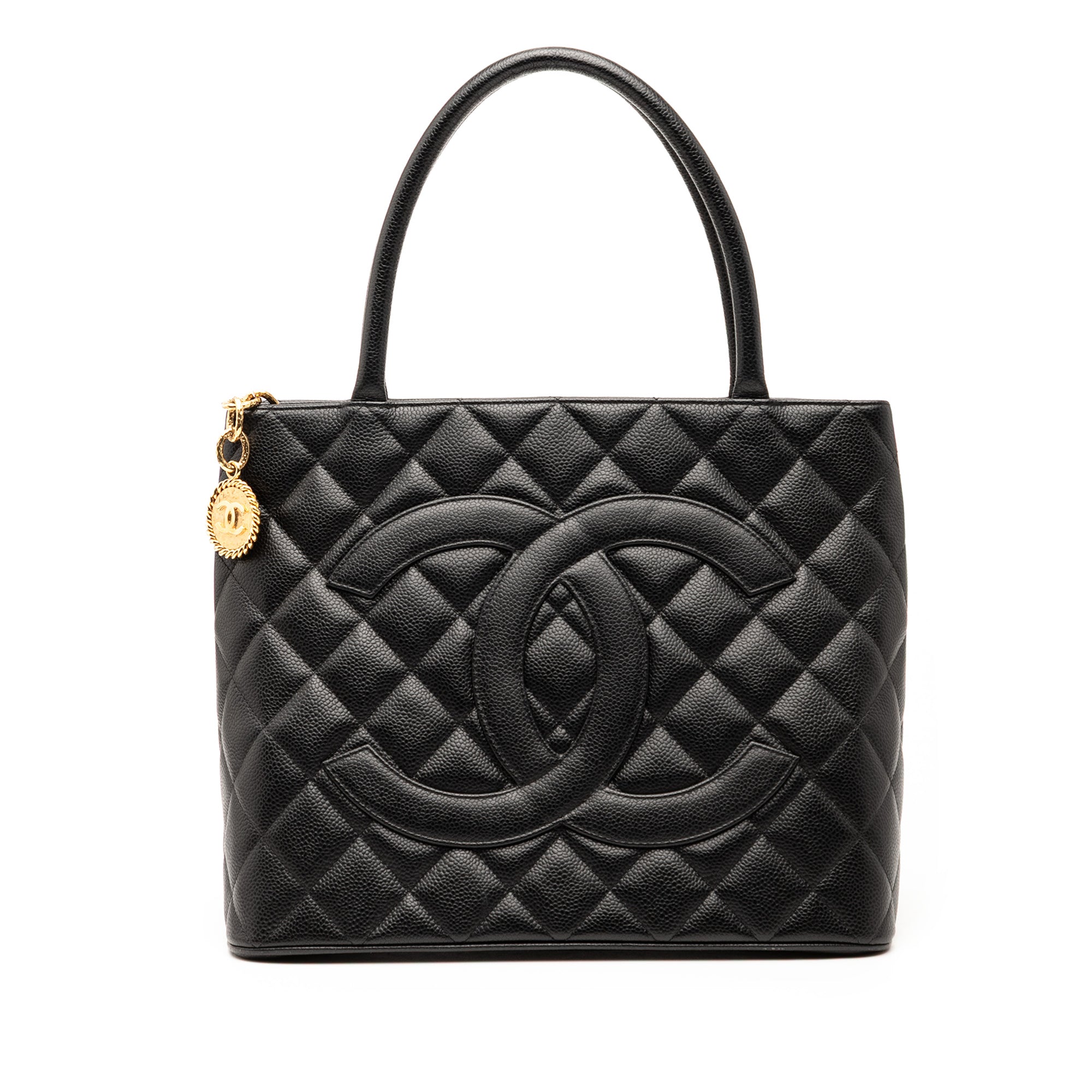 Chanel Caviar Medallion Tote - image 1