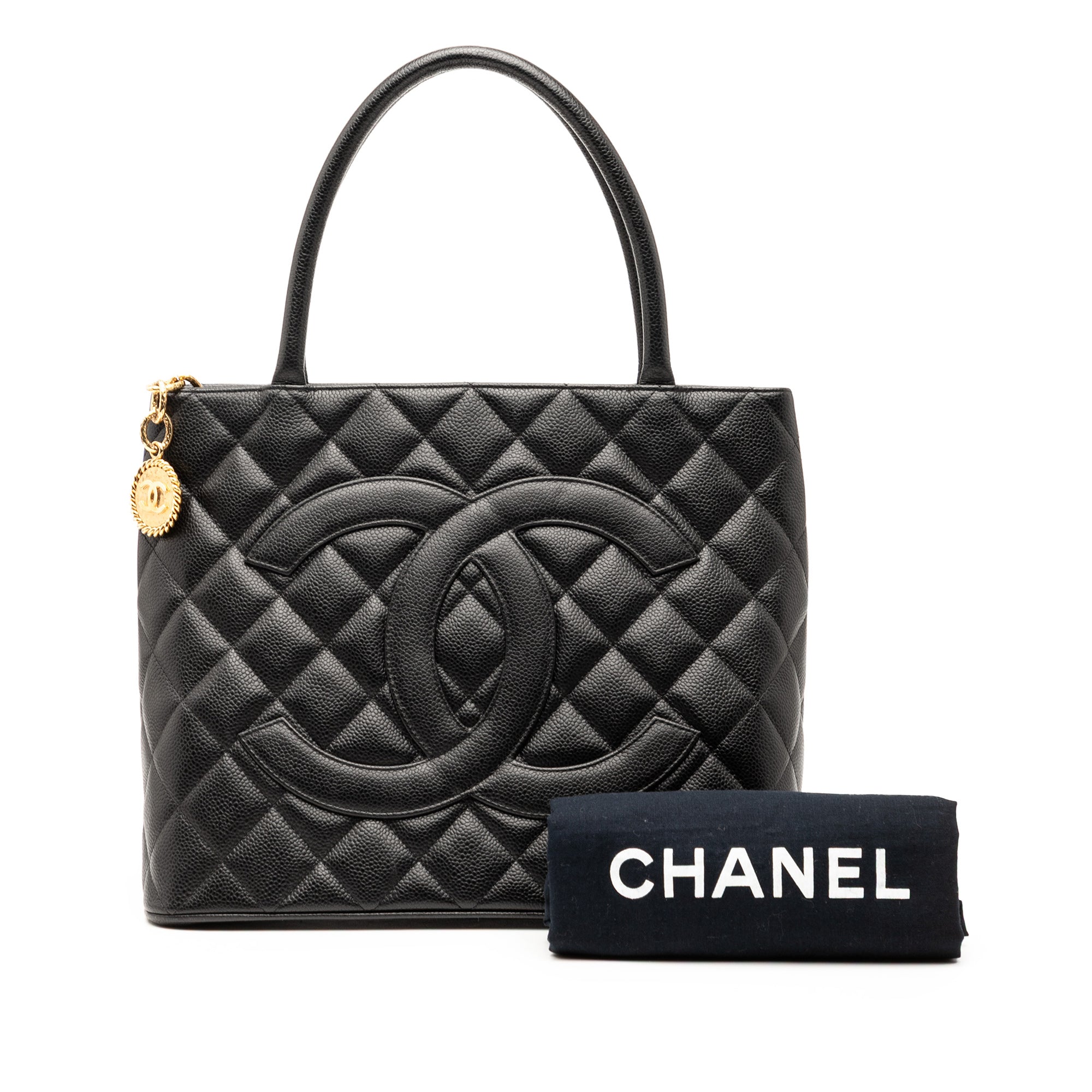 Chanel Caviar Medallion Tote - image 8