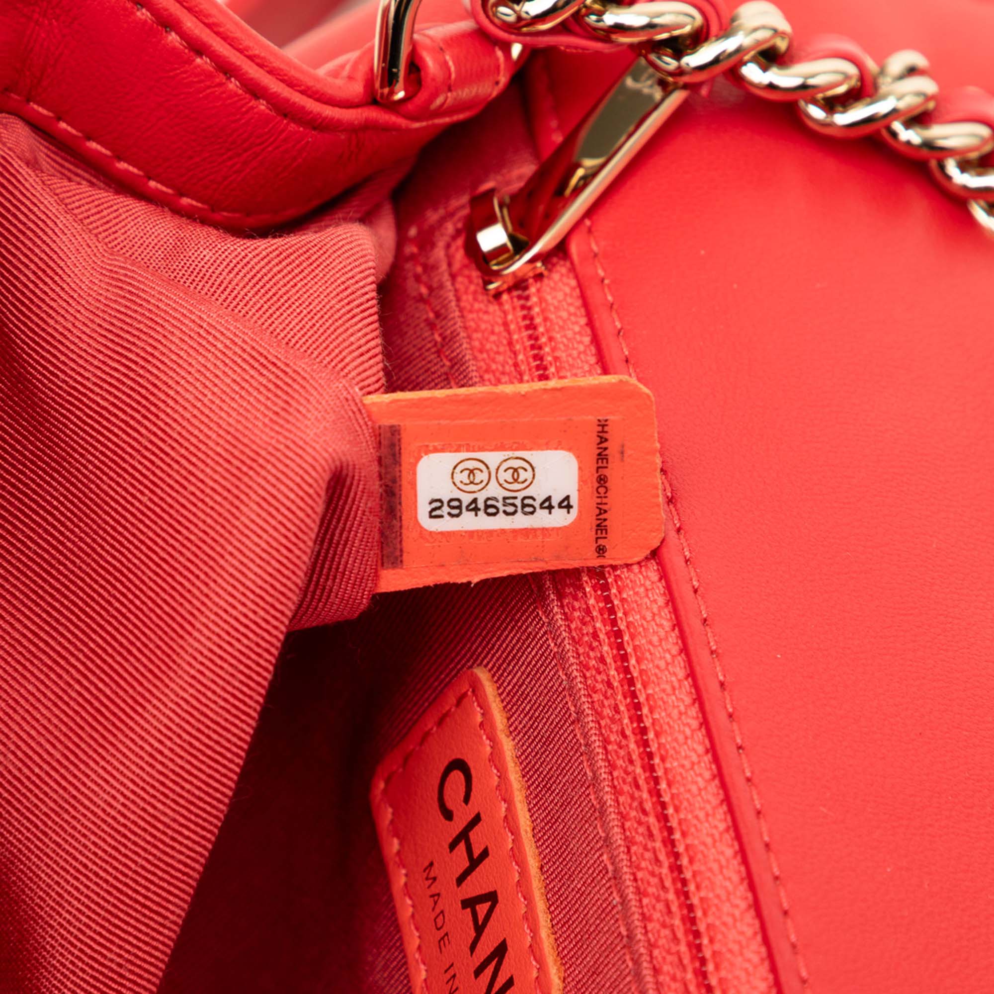 Chanel Quilted Lambskin Studded Beauty Begins Flap - image 6