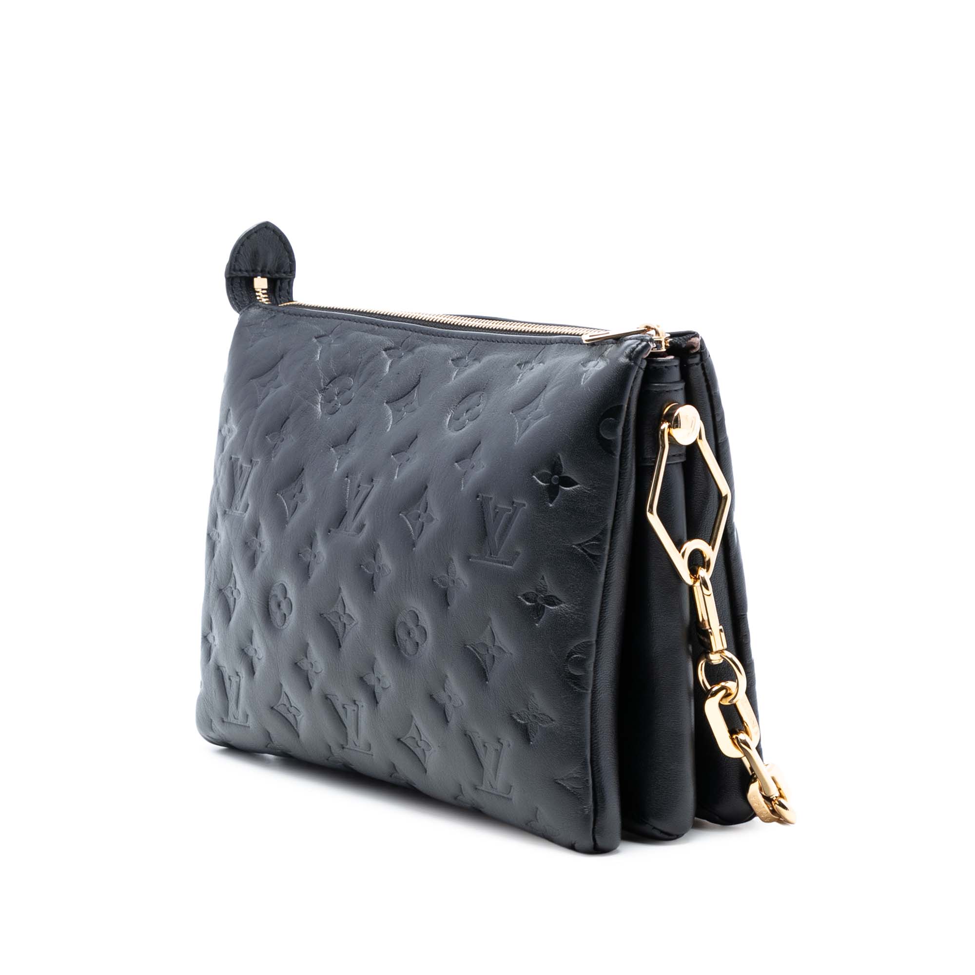 Louis Vuitton Monogram Embossed Puffy Lambskin Coussin PM - image 2