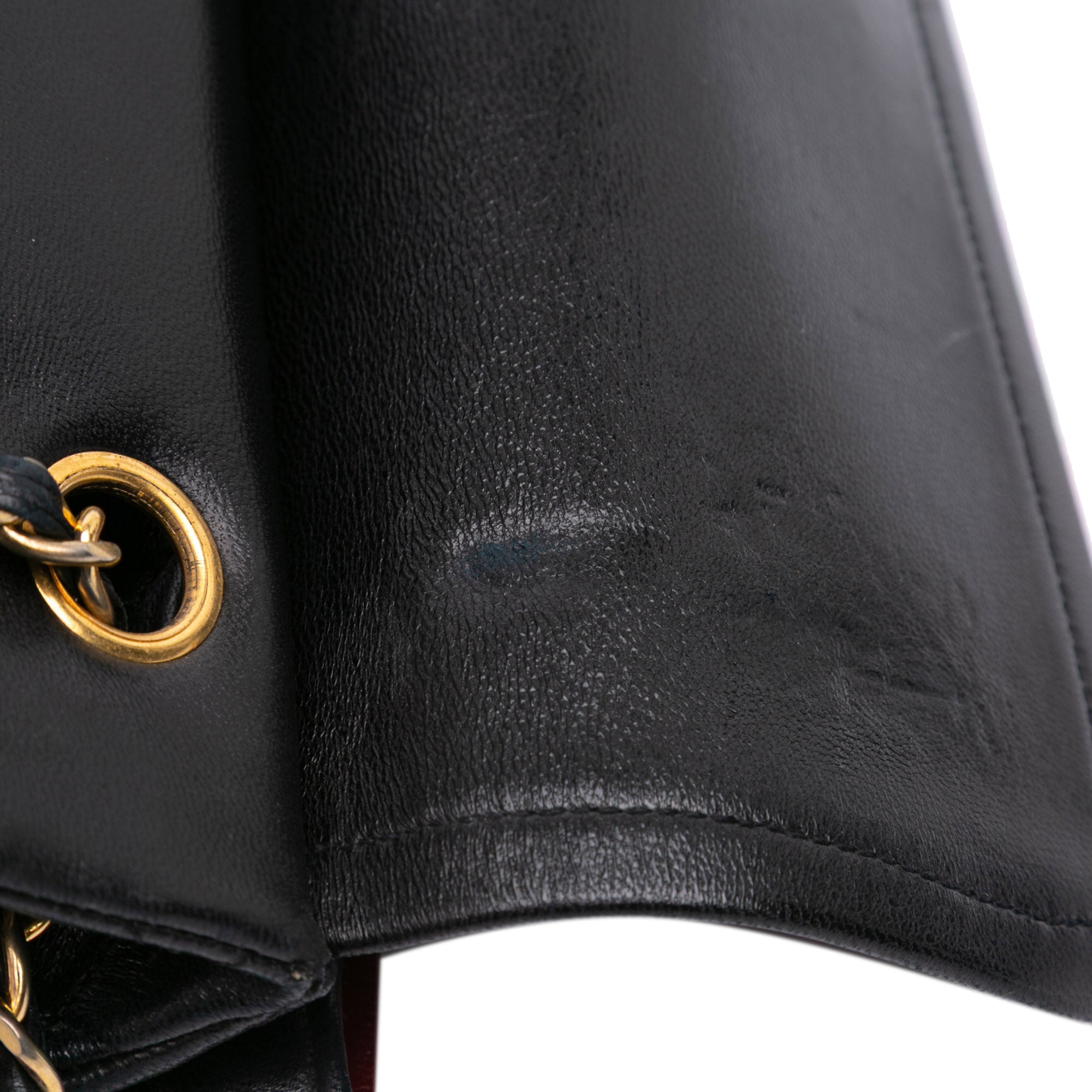 Chanel Medium Classic Lambskin Double Flap - image 10