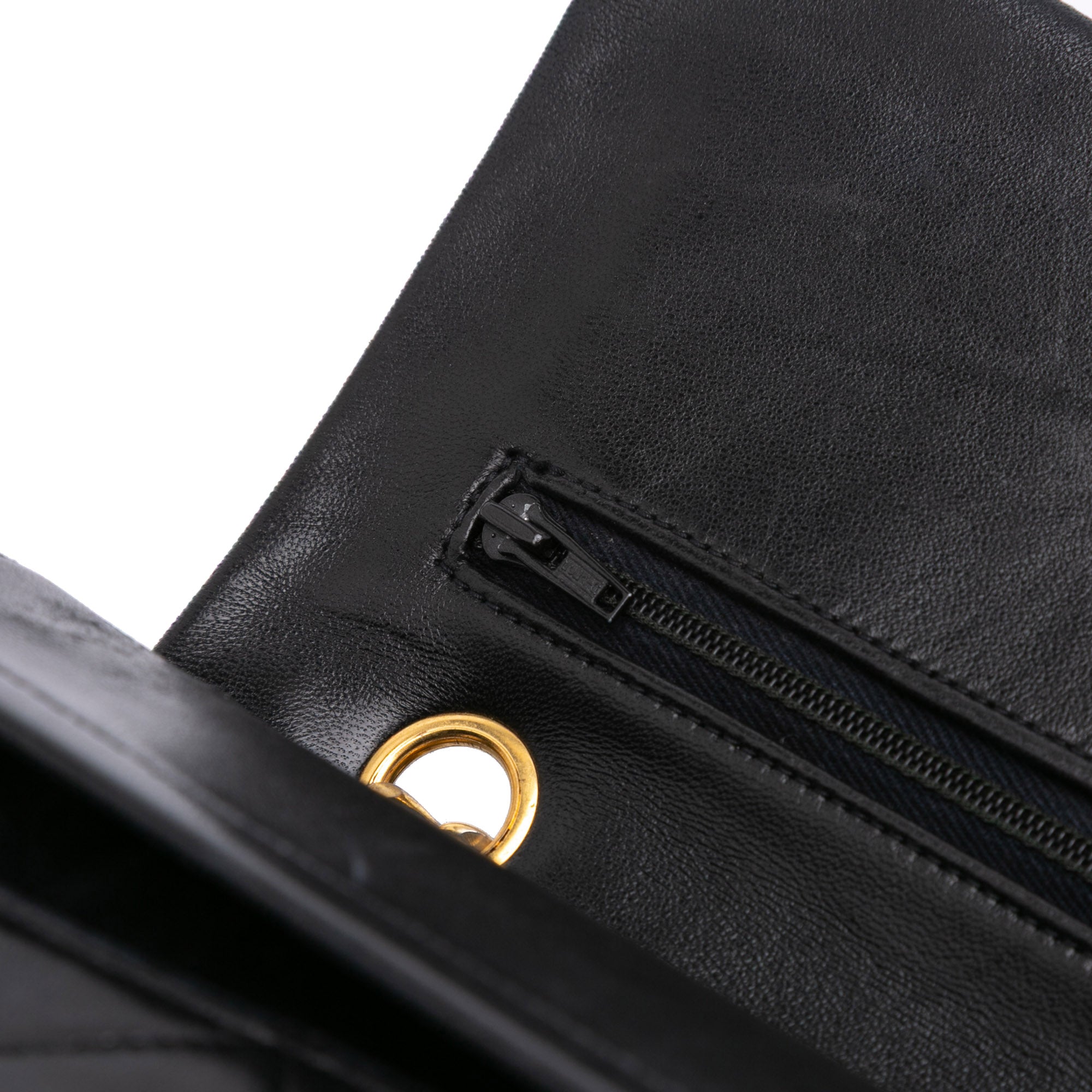 Chanel Medium Classic Lambskin Double Flap - image 8