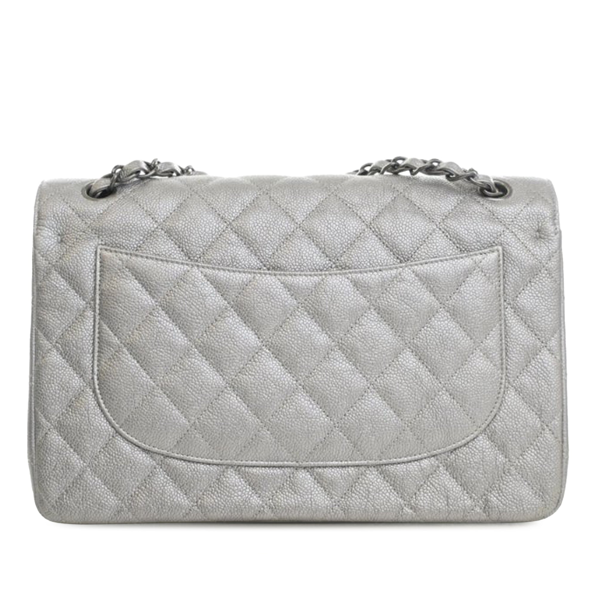 Chanel Jumbo Classic Caviar Double Flap - image 2