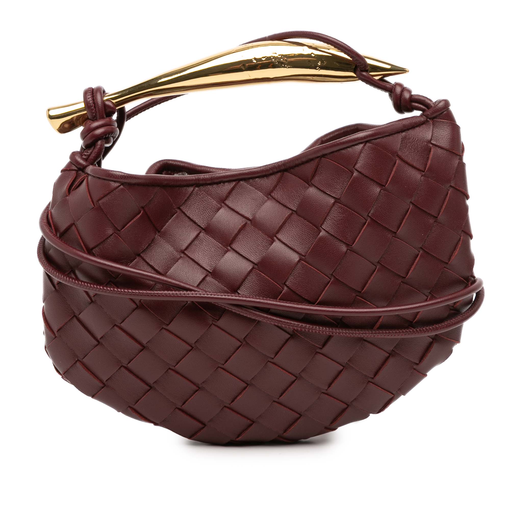 Bottega Veneta Baby Lambskin Intrecciato Sardine Satchel - image 1