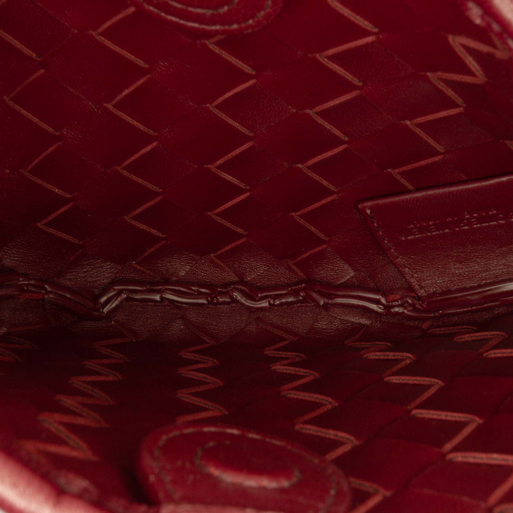 Bottega Veneta Baby Lambskin Intrecciato Sardine Satchel - image 4