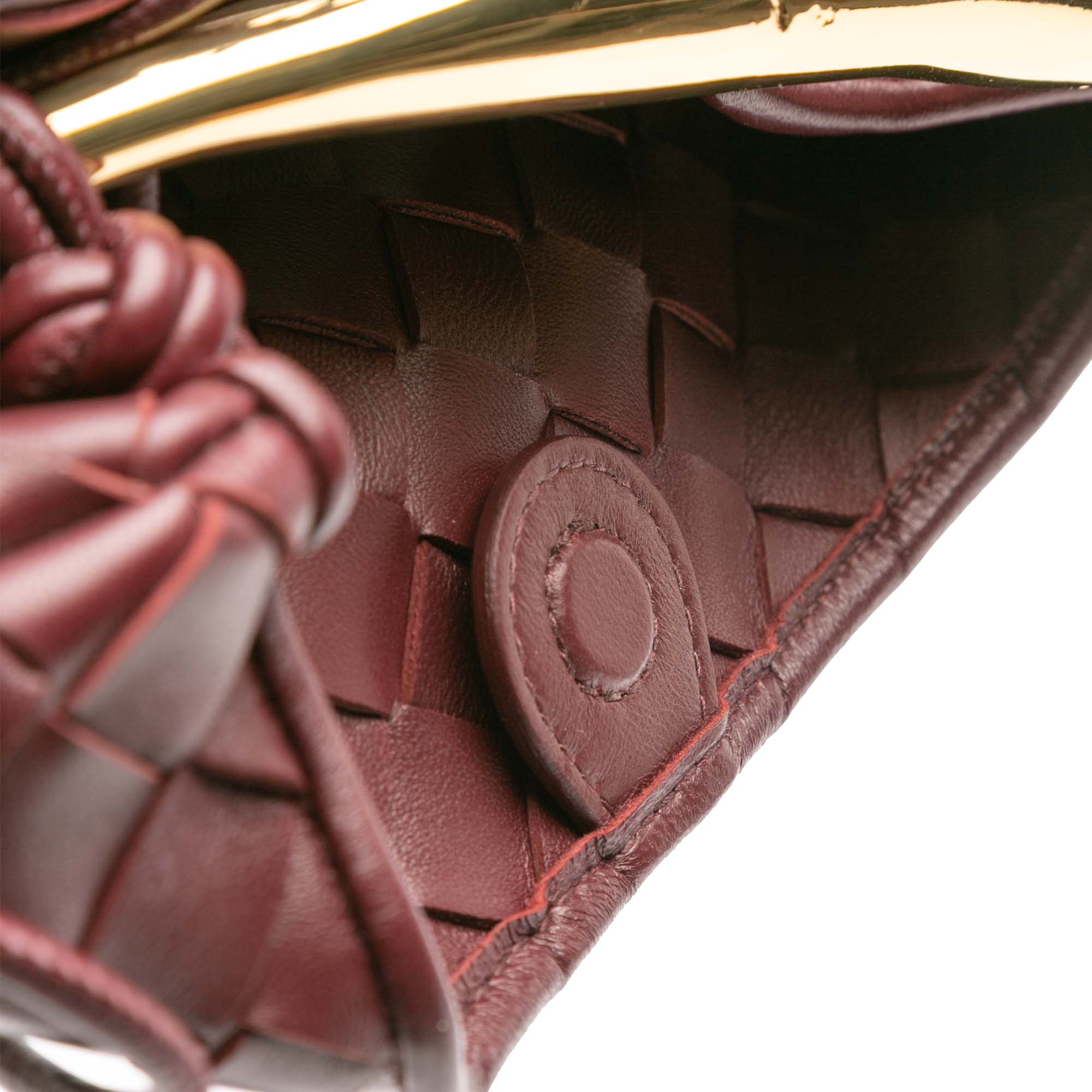 Bottega Veneta Baby Lambskin Intrecciato Sardine Satchel - image 8