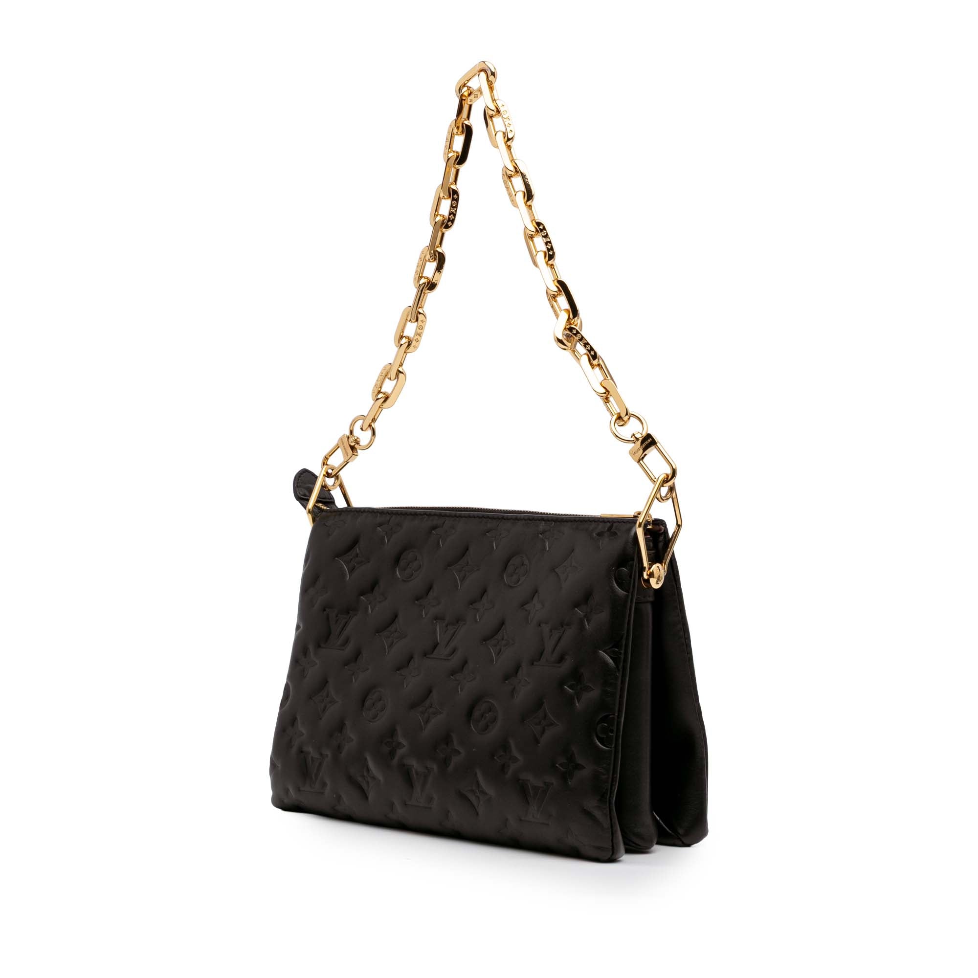 Louis Vuitton Monogram Embossed Puffy Lambskin Coussin PM - image 2