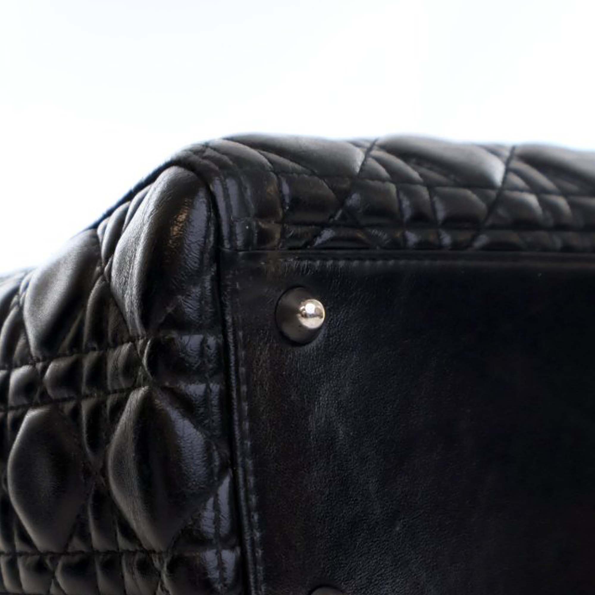 Dior Large Lambskin Cannage Lady Dior - image 10