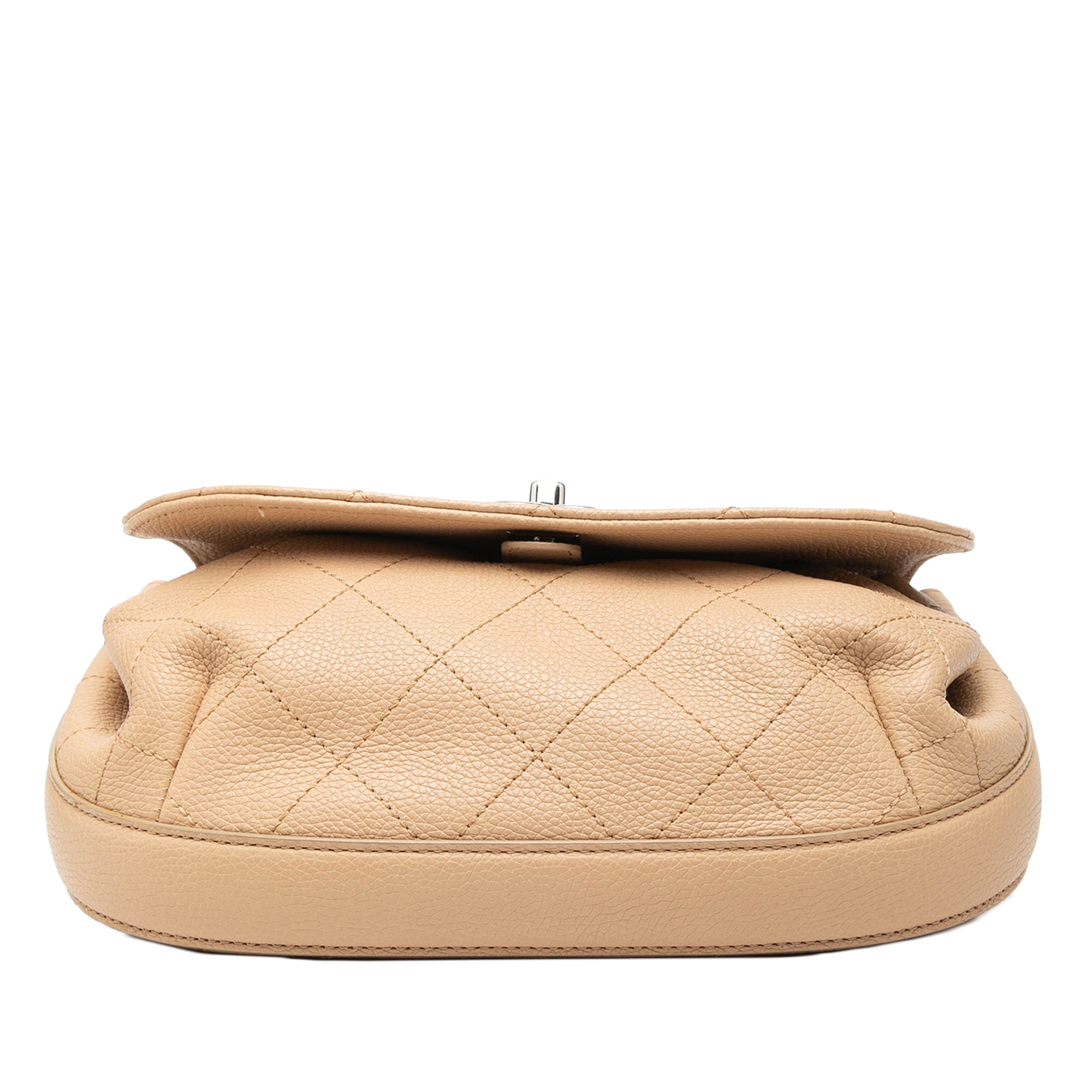 Chanel Quilted Grained Calfskin Accordion Saddle Bag - image 3