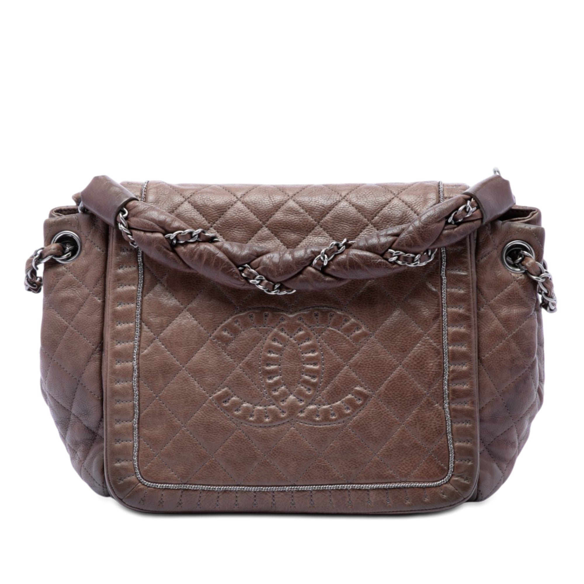 Chanel Small Quilted Calfskin Istanbul Accordion Flap - image 1