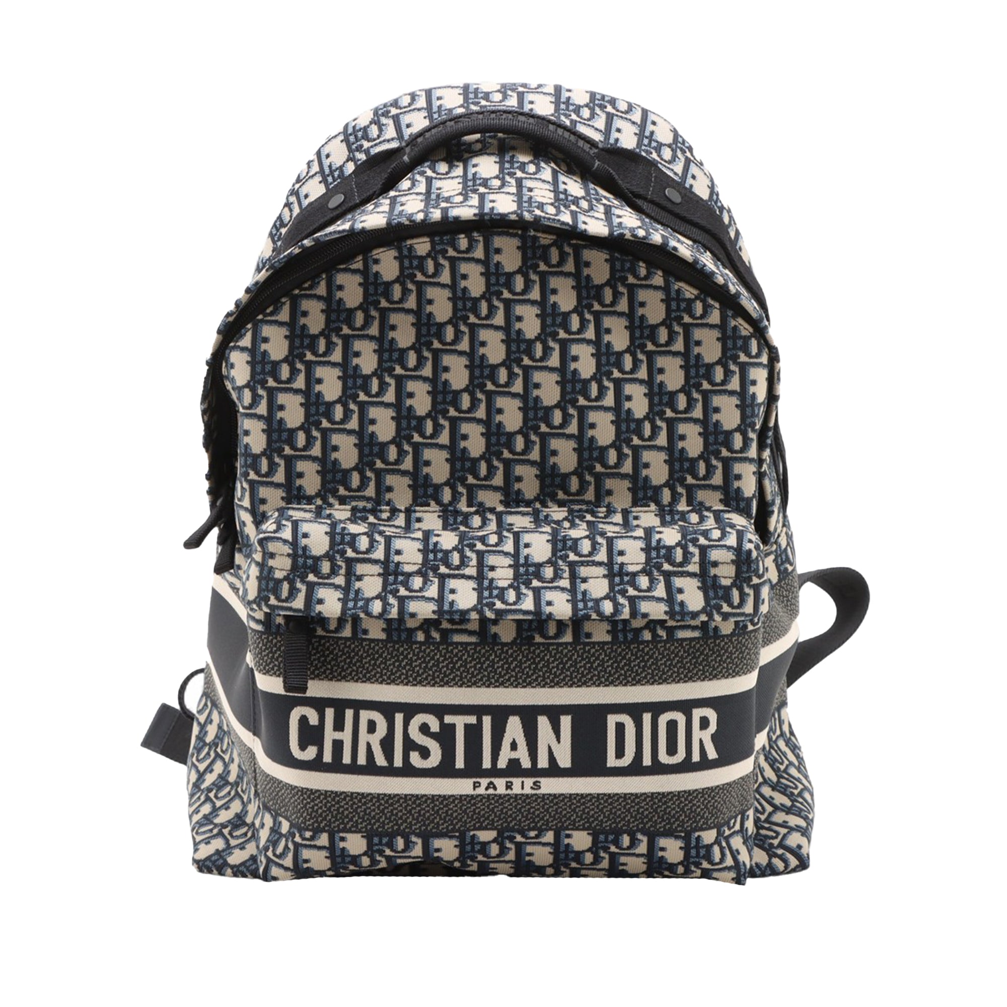 Dior Oblique Canvas Backpack - image 1
