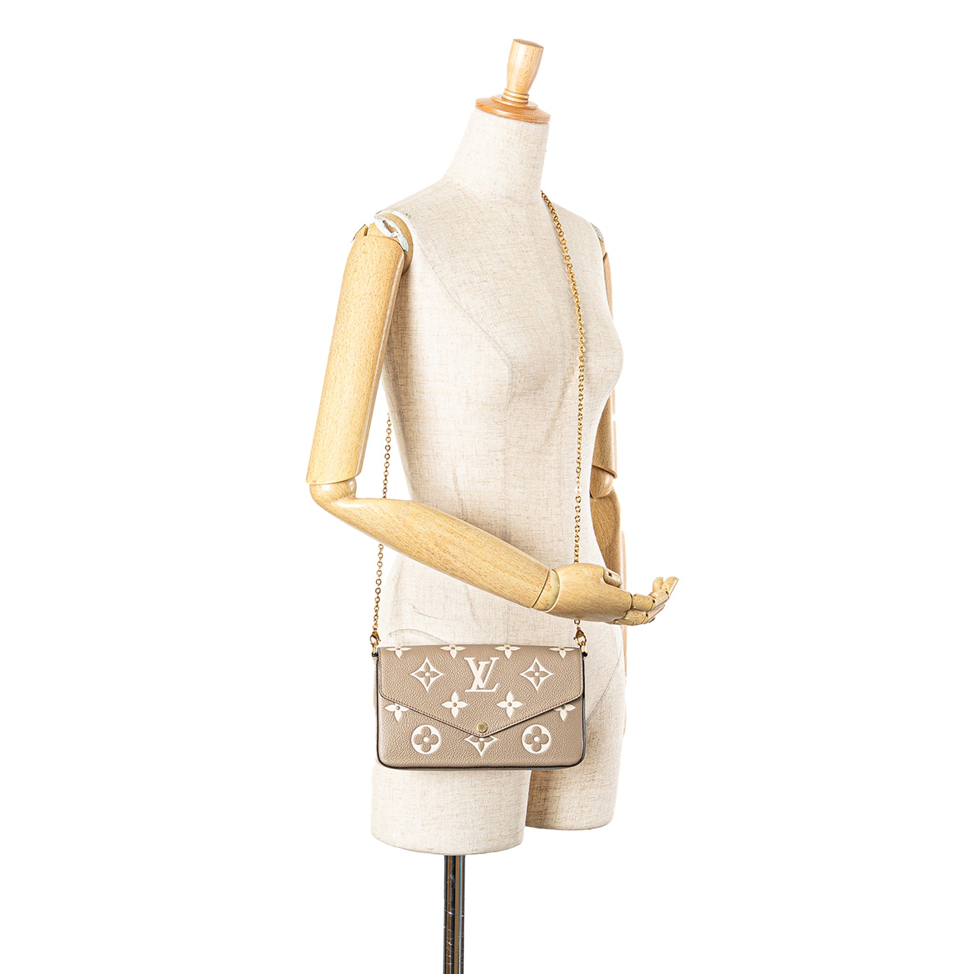 Louis Vuitton Bicolor Monogram Empreinte Pochette Felicie - image 11