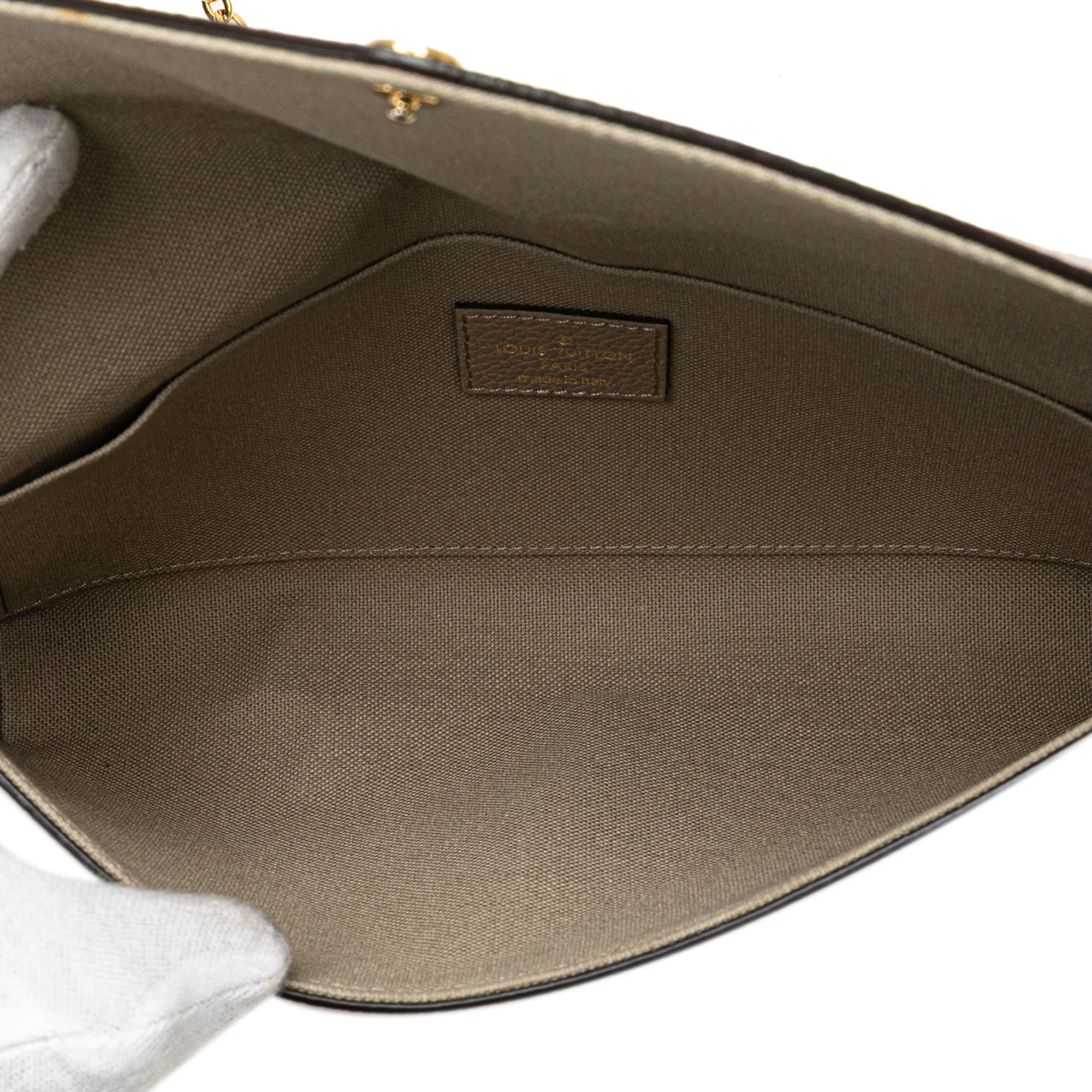 Louis Vuitton Bicolor Monogram Empreinte Pochette Felicie - image 4