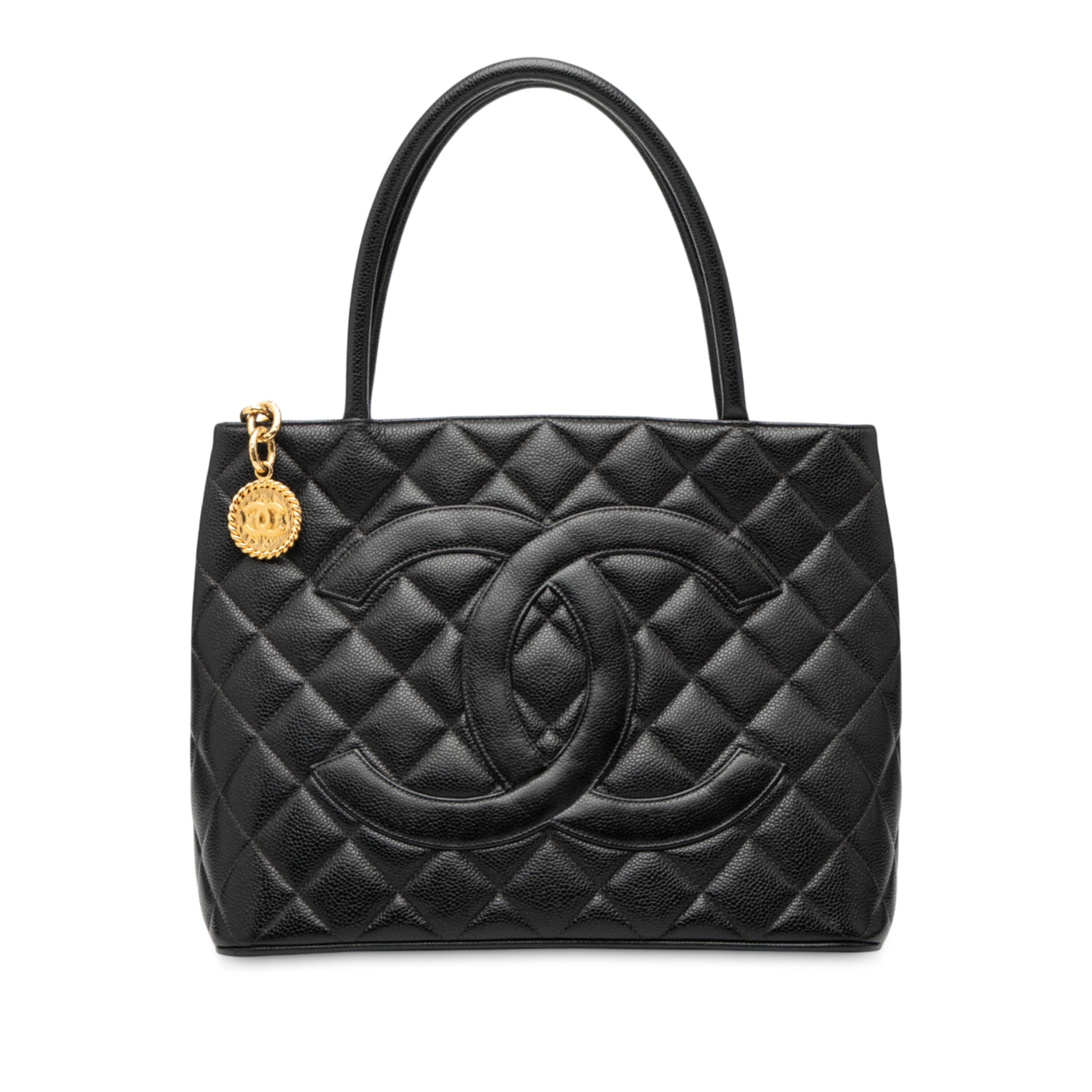 Chanel Caviar Medallion Tote - image 1