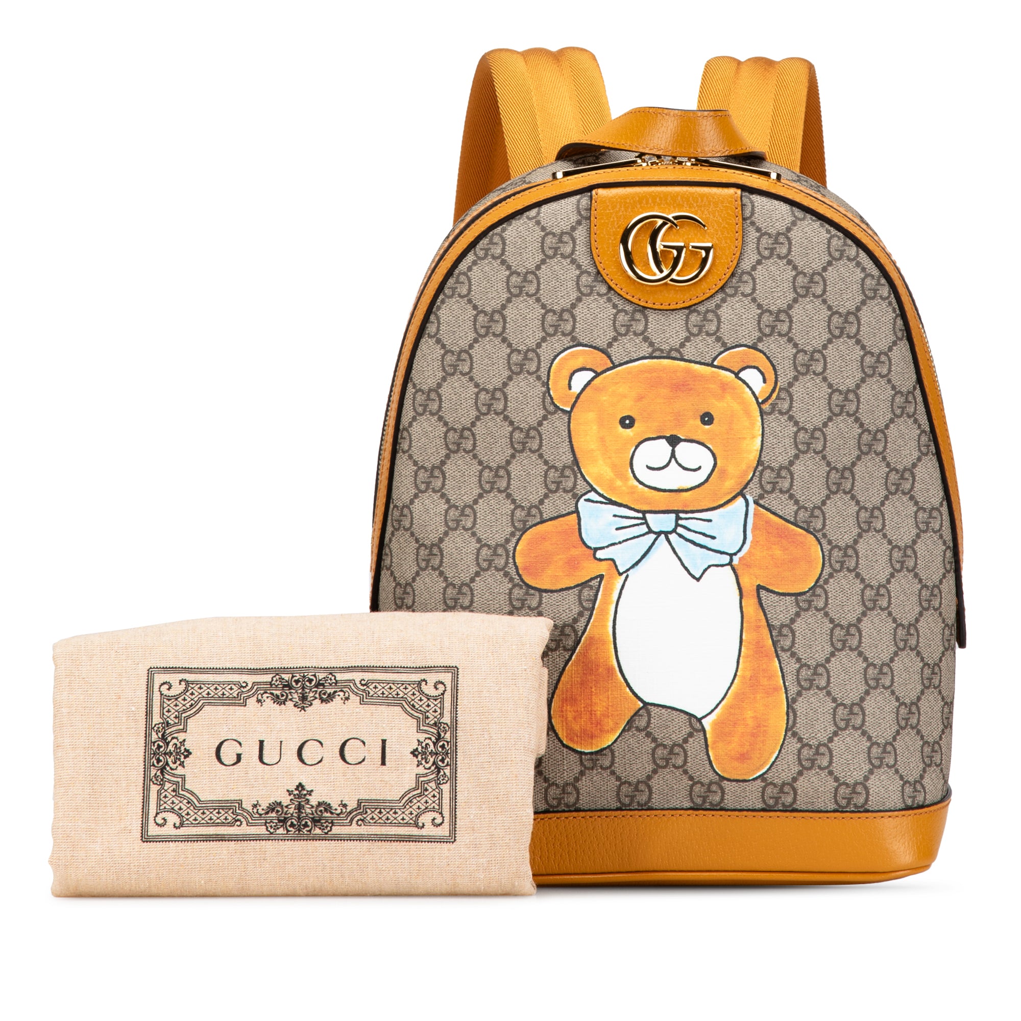 Gucci Exo Kai GG Supreme Teddy Bear Backpack - image 9