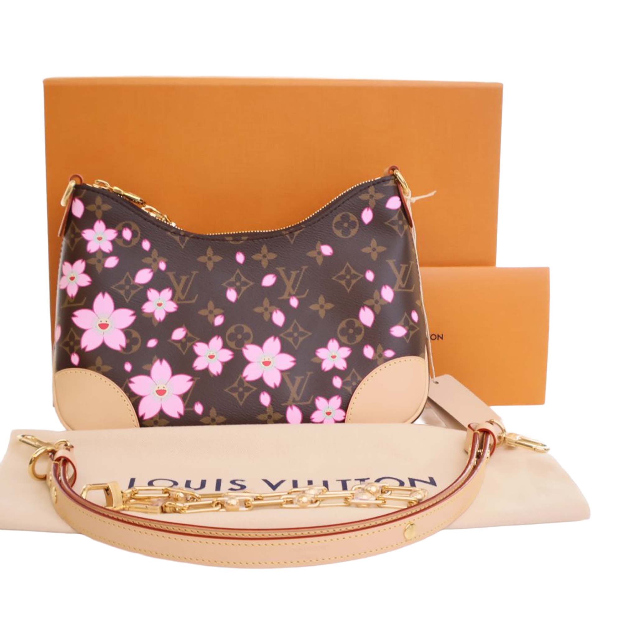 Louis Vuitton Takashi Murakami Monogram Cherry Blossom Boulogne PM - image 12