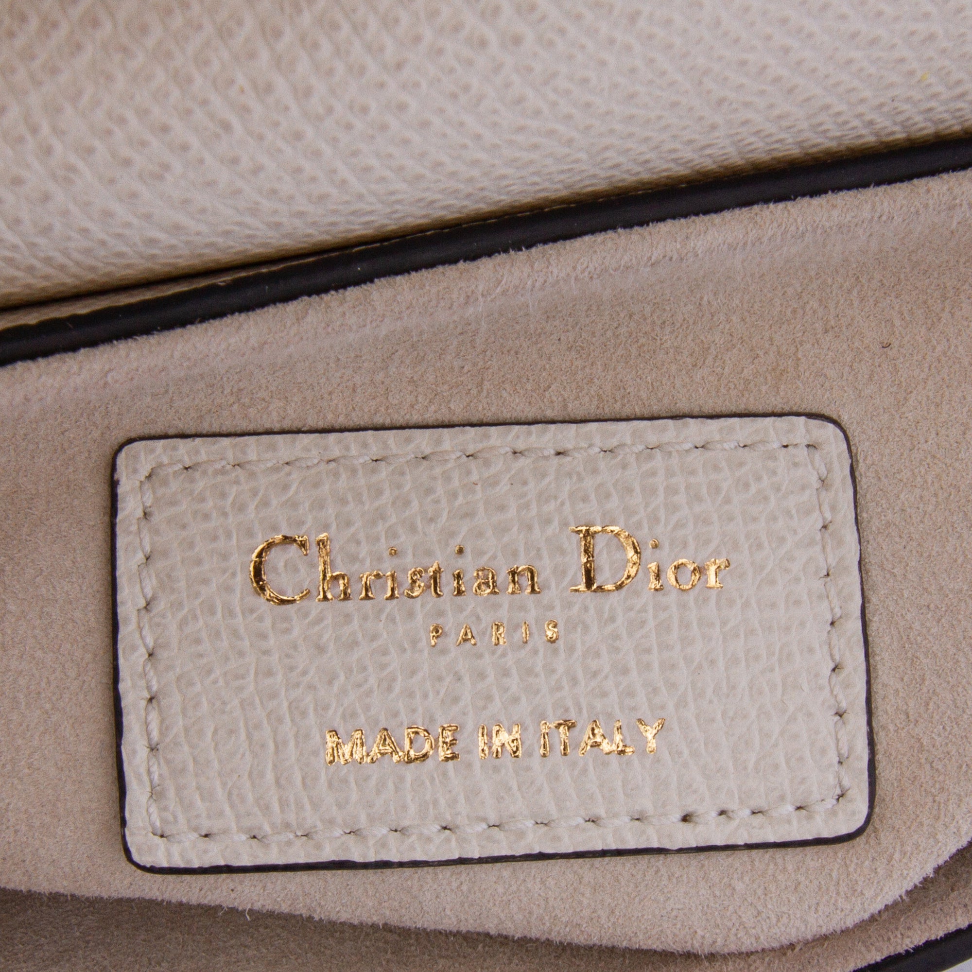 Dior Mini Grained Calfskin Saddle Bag - image 5
