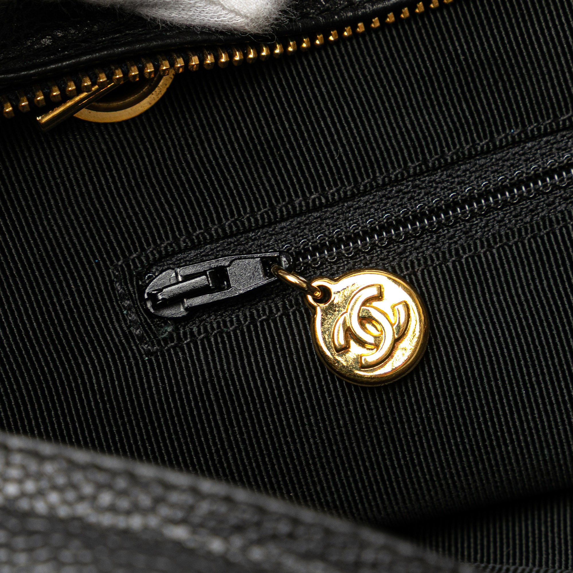 Chanel Triple CC Caviar Shoulder Bag - image 7