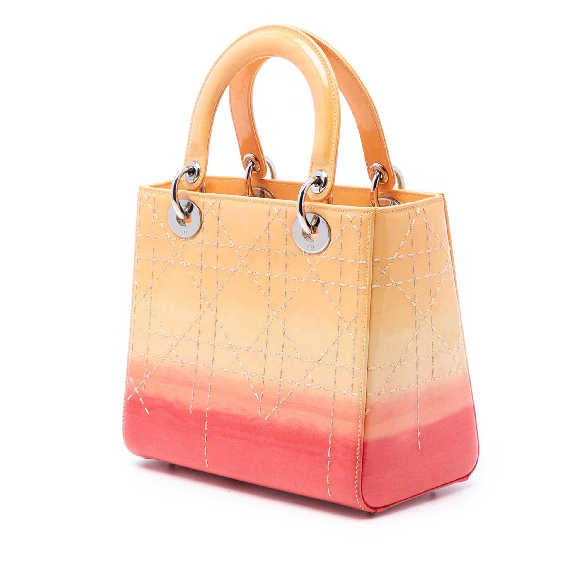 Dior Medium Ombre Patent Cannage Lady Dior - image 2