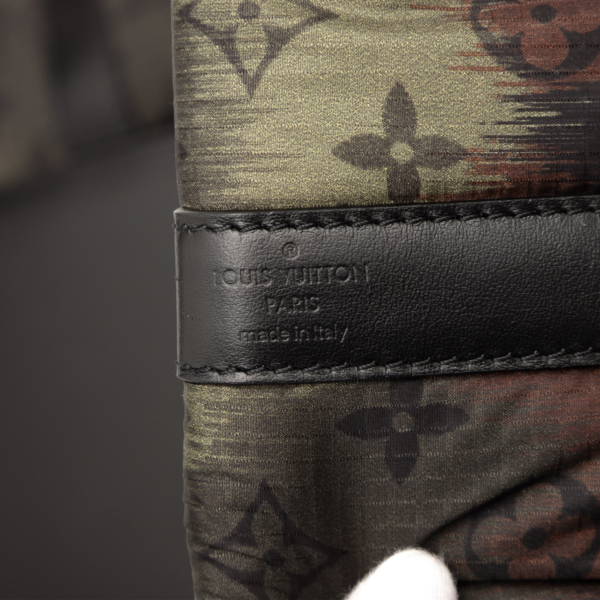 Louis Vuitton Monogram Camouflage Nylon Keepall Bandouliere 50 - image 5