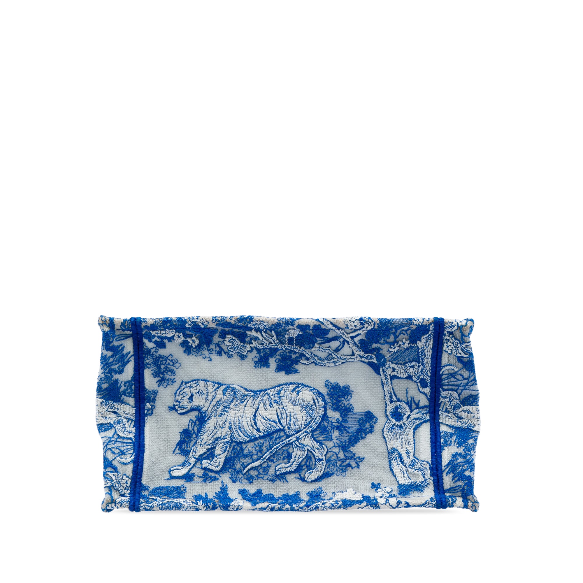 Dior Small Canvas Embroidered Toile De Jouy Sauvage Book Tote - image 3