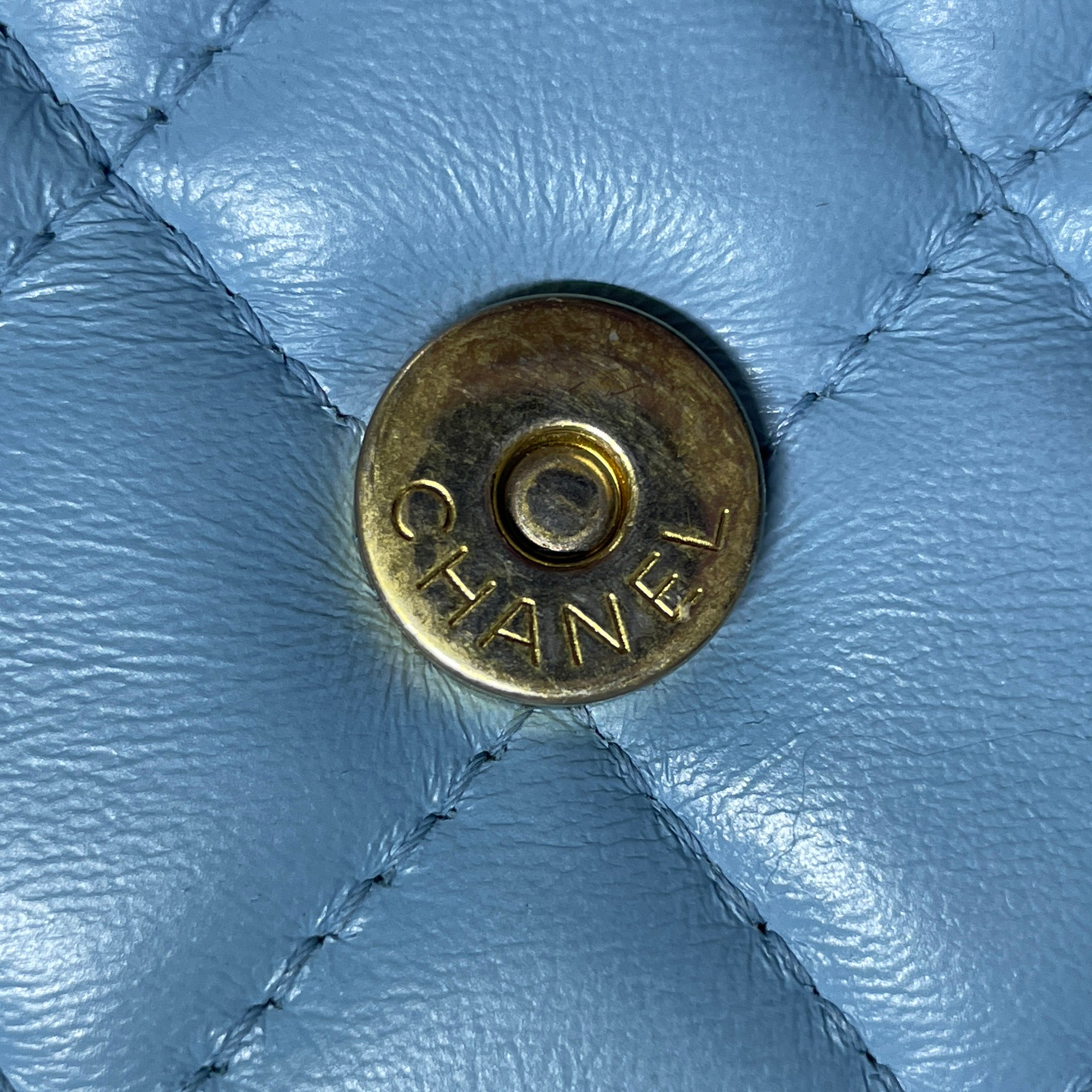 Chanel Quilted Lambskin Candy Chain Wallet - image 6