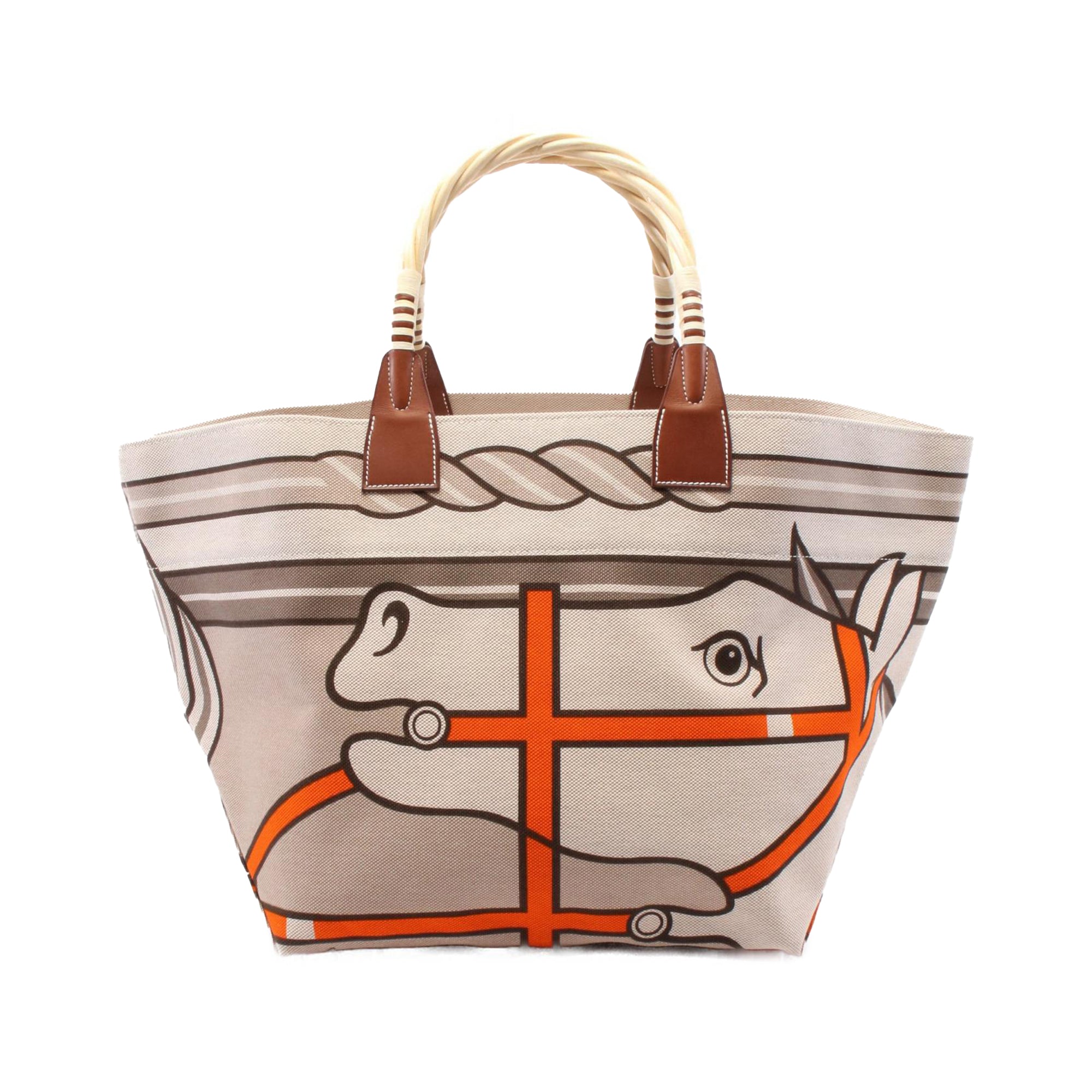 Hermès Toile H Plume Quadrige au Fil Steeple 31 - image 1