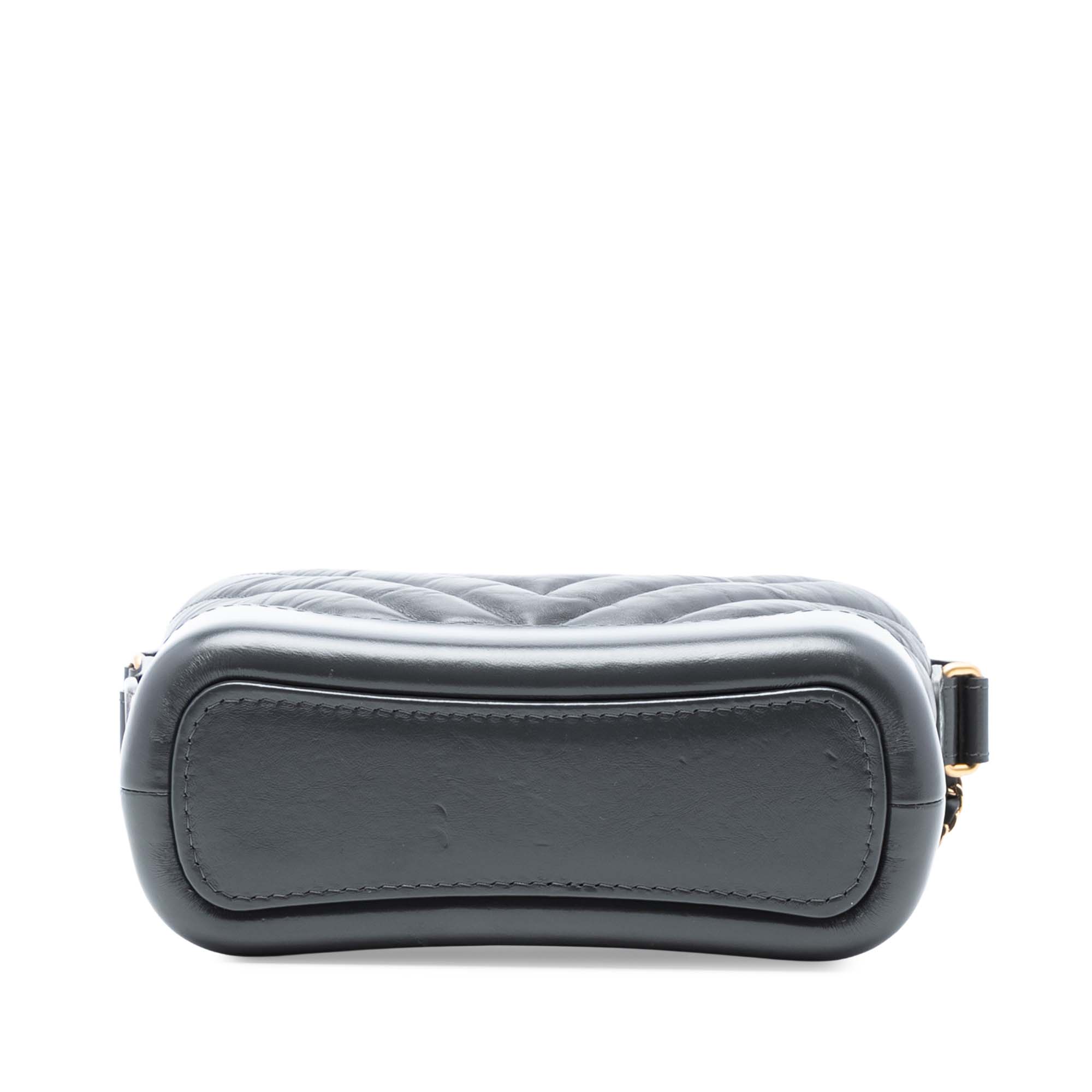 Chanel Small Chevron Aged Calfskin Gabrielle Hobo - image 3