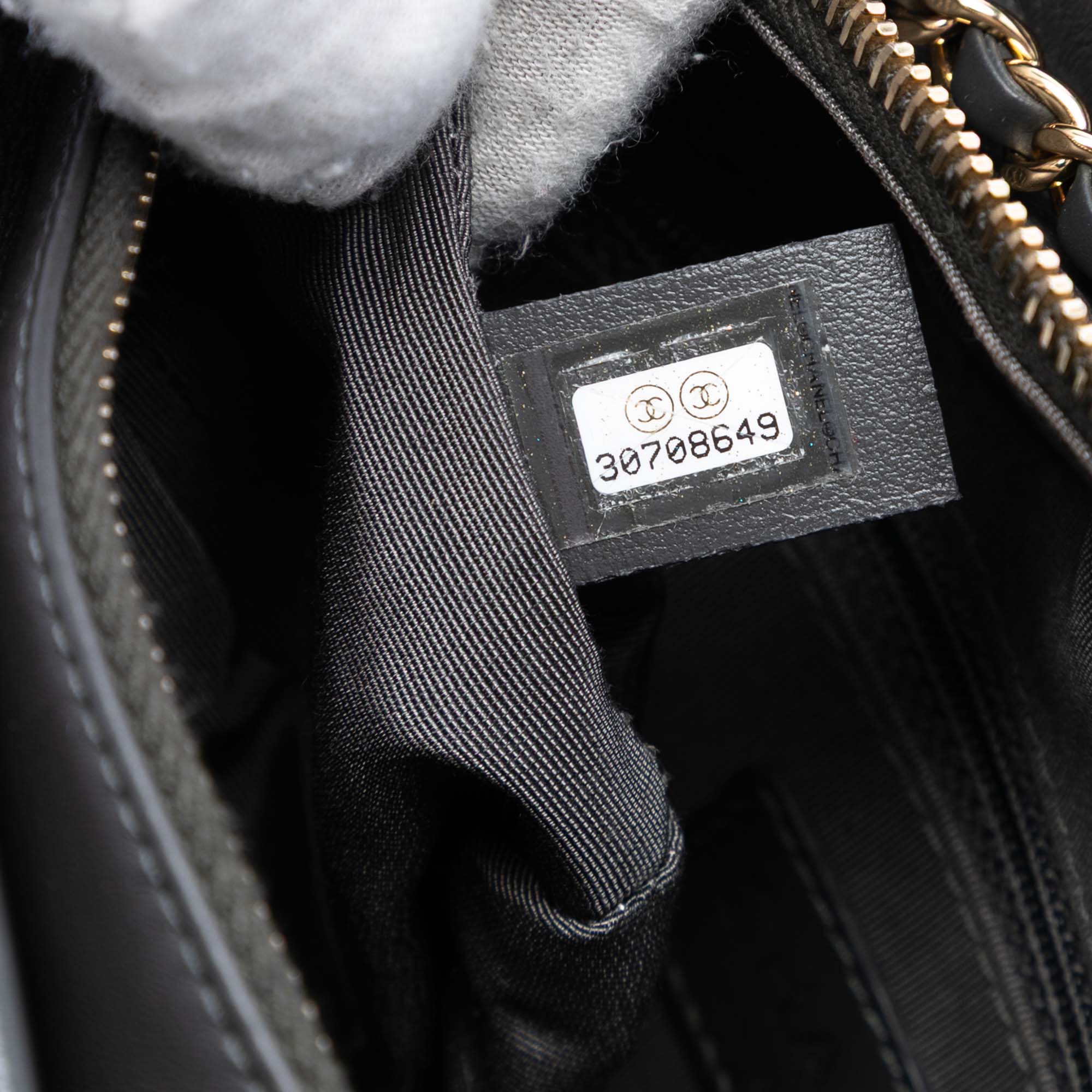 Chanel Small Chevron Aged Calfskin Gabrielle Hobo - image 6