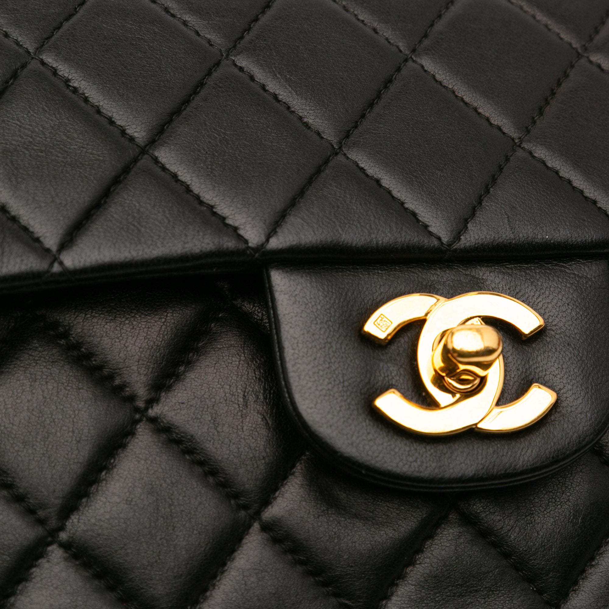 Chanel Small Classic Lambskin Double Flap - image 9