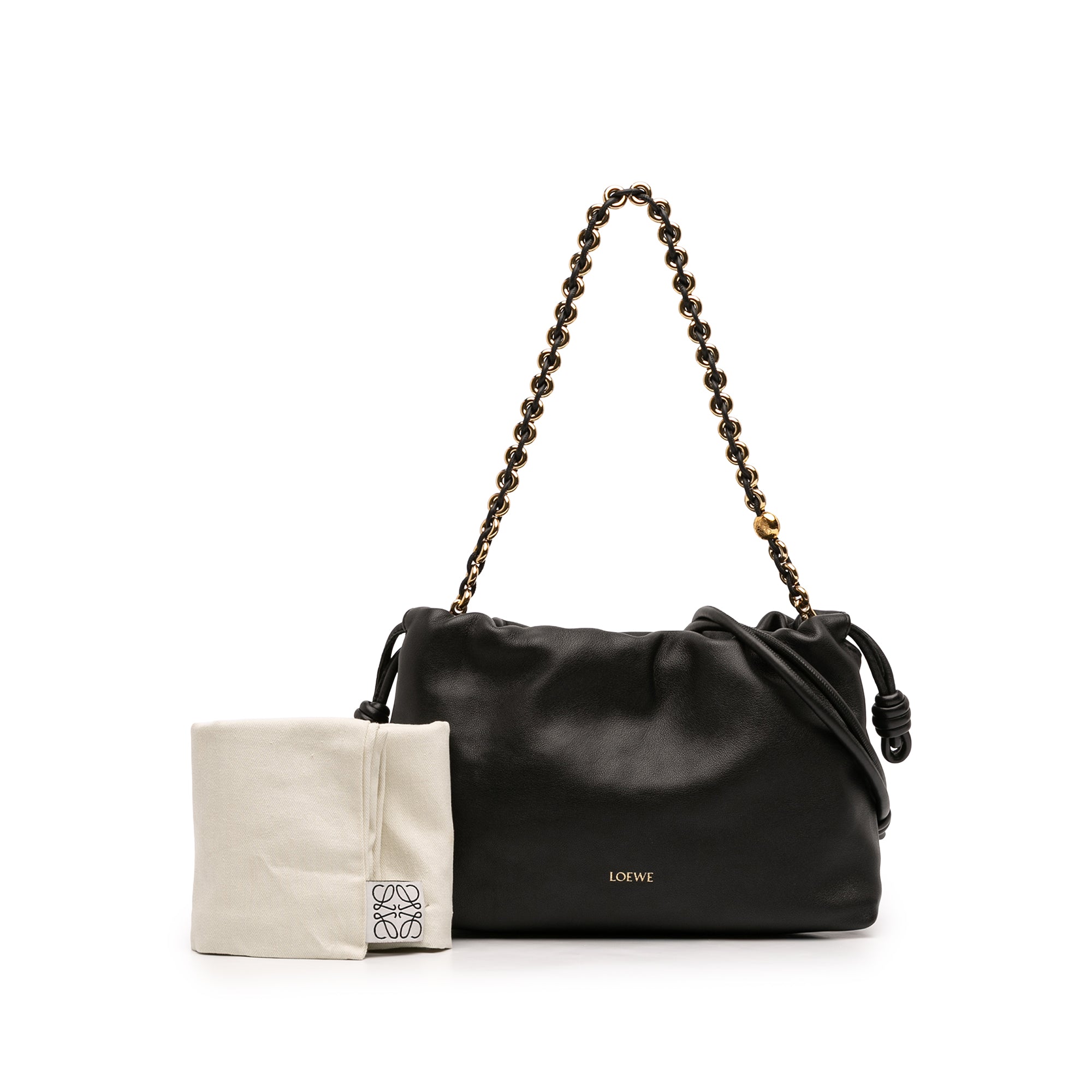LOEWE Medium Mellow Nappa Lambskin Flamenco Purse - image 7