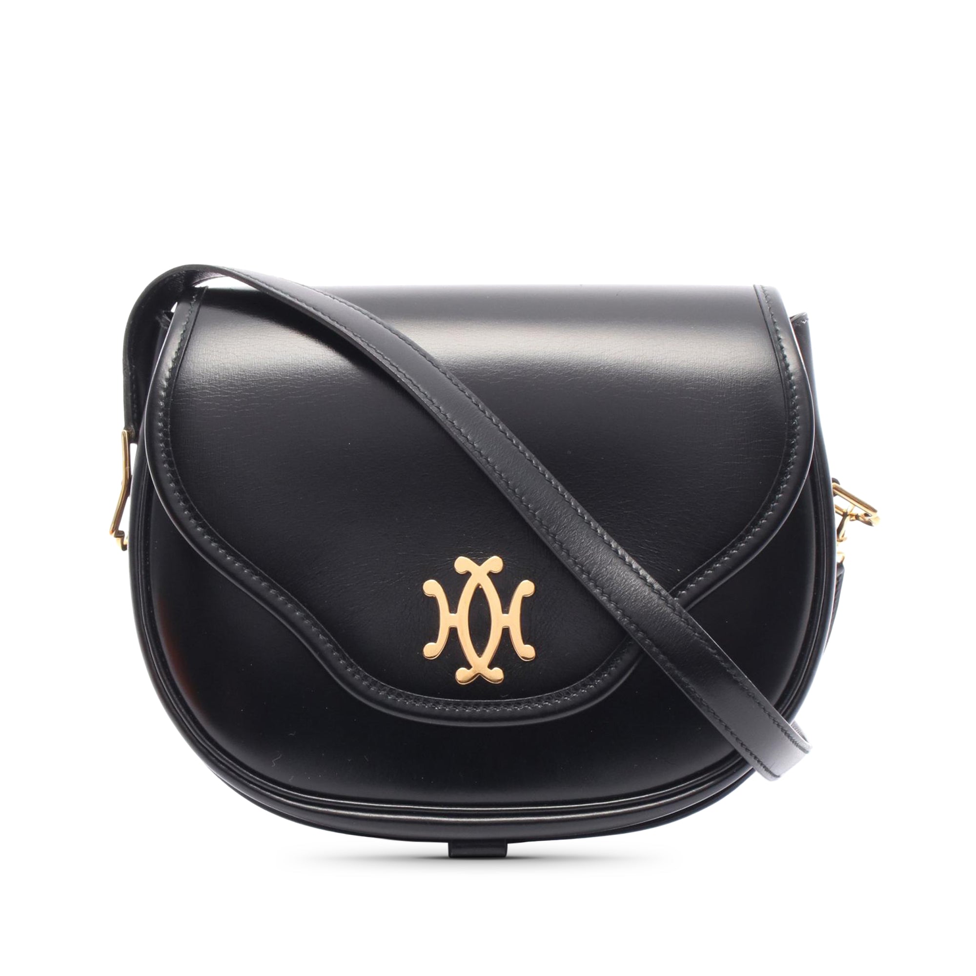 Hermès Box Calf Double H Shoulder Bag - image 1