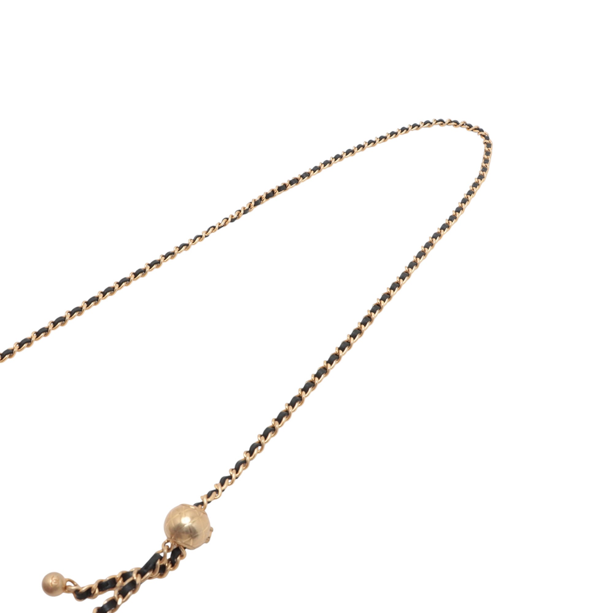 Chanel Quilted Tweed Pearl Crush Wallet on Chain - image 10