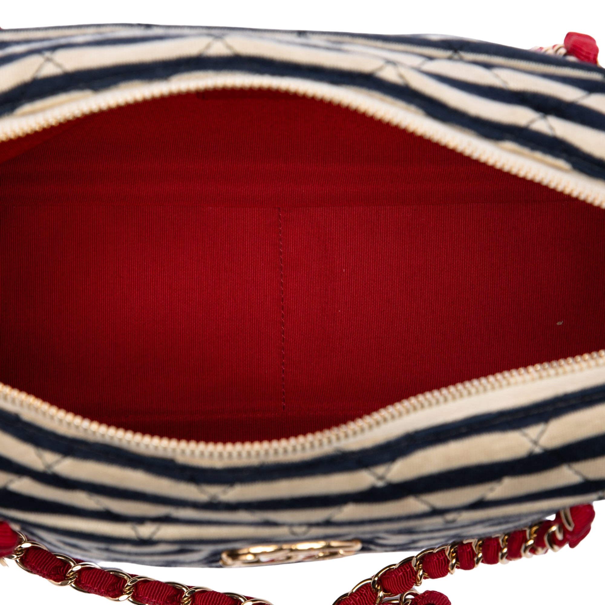 Chanel Quilted Jersey and Lambskin Coco Sailor Camera Bag - image 4