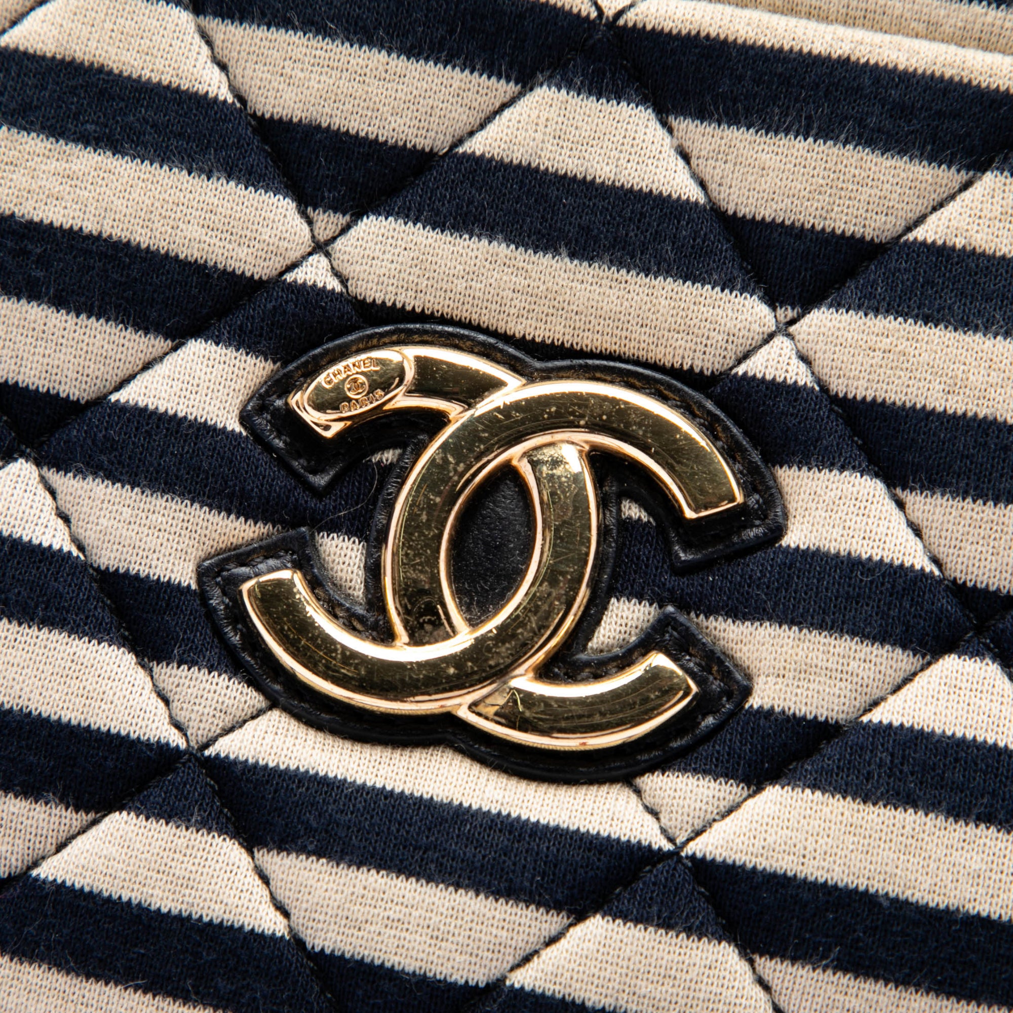 Chanel Quilted Jersey and Lambskin Coco Sailor Camera Bag - image 5