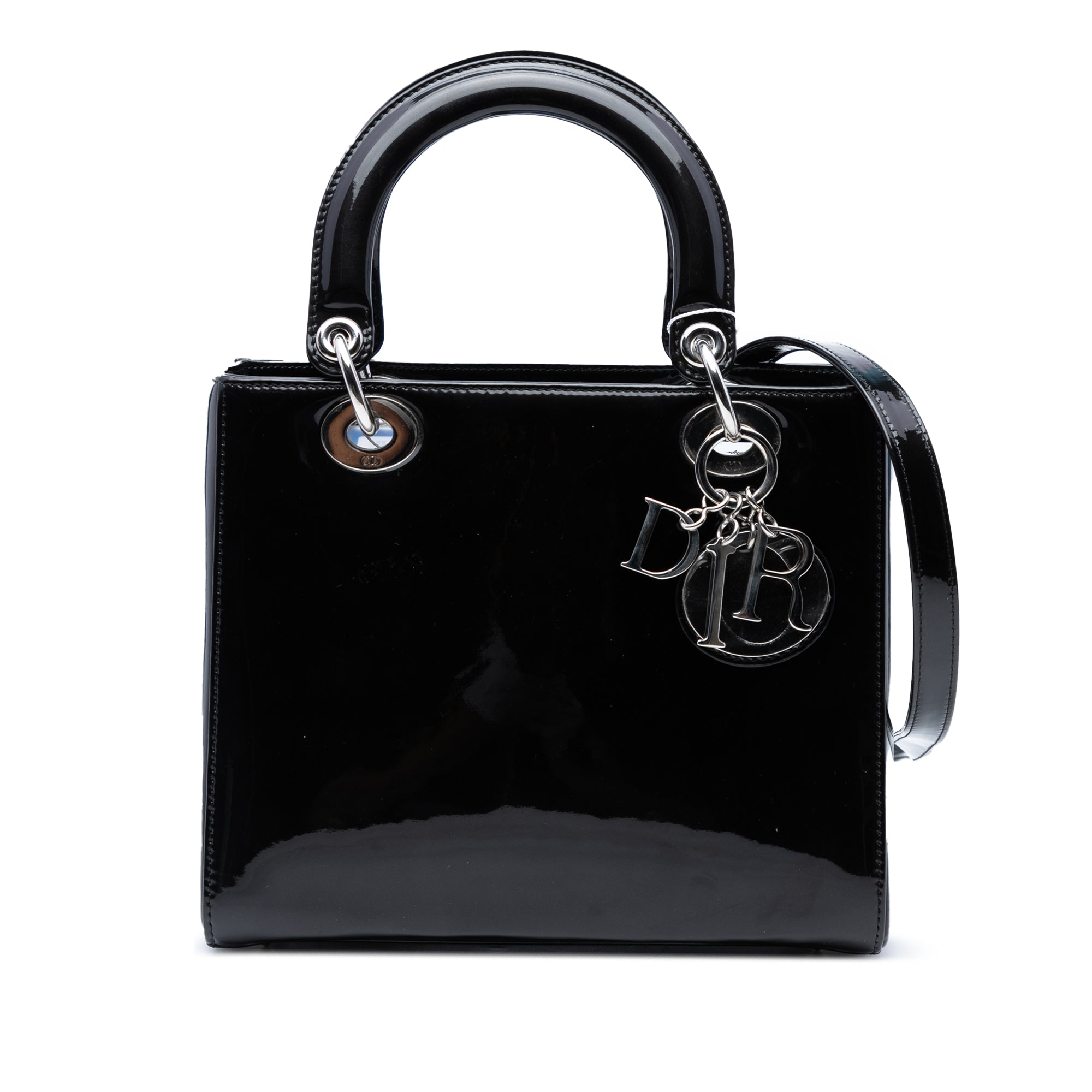 Dior Medium Patent Lady Dior - image 1