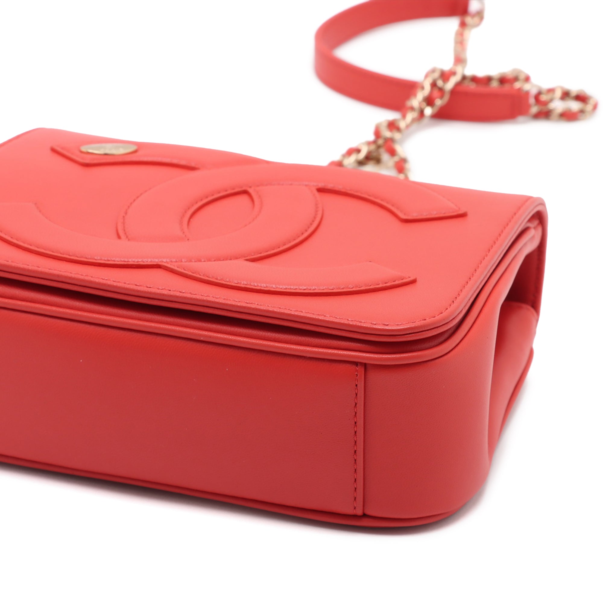 Chanel Lambskin CC Mania Flap - image 7