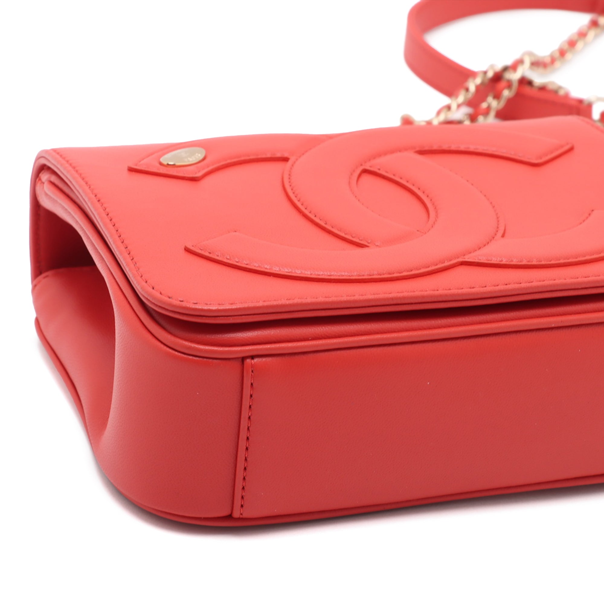 Chanel Lambskin CC Mania Flap - image 8