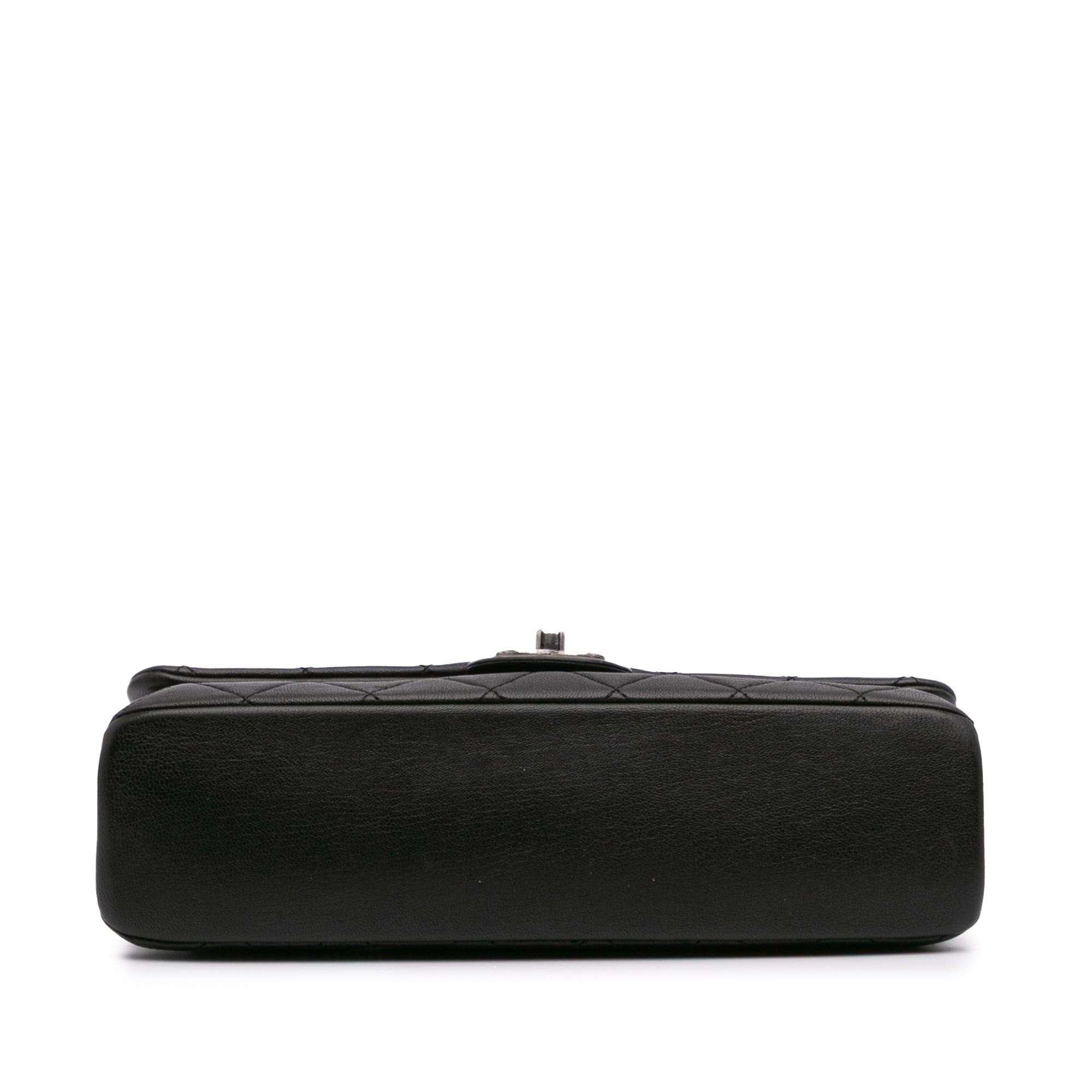 Chanel Quilted Lambskin Burgundy Rocks Flap - image 3