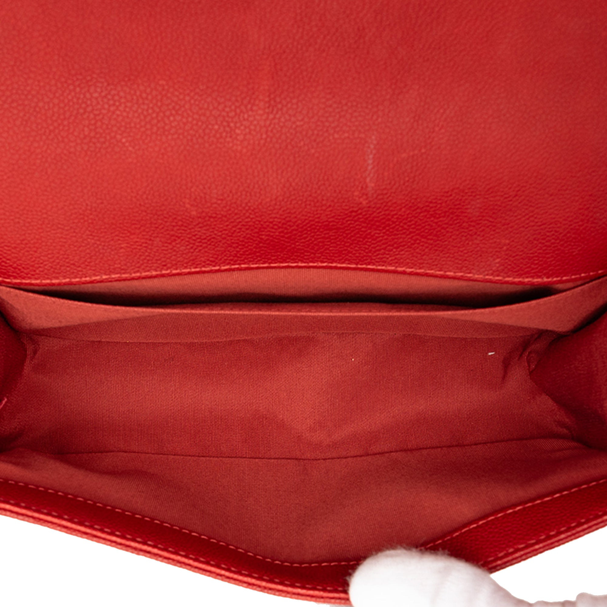 Chanel Old Medium Quilted Caviar Boy Flap - image 4