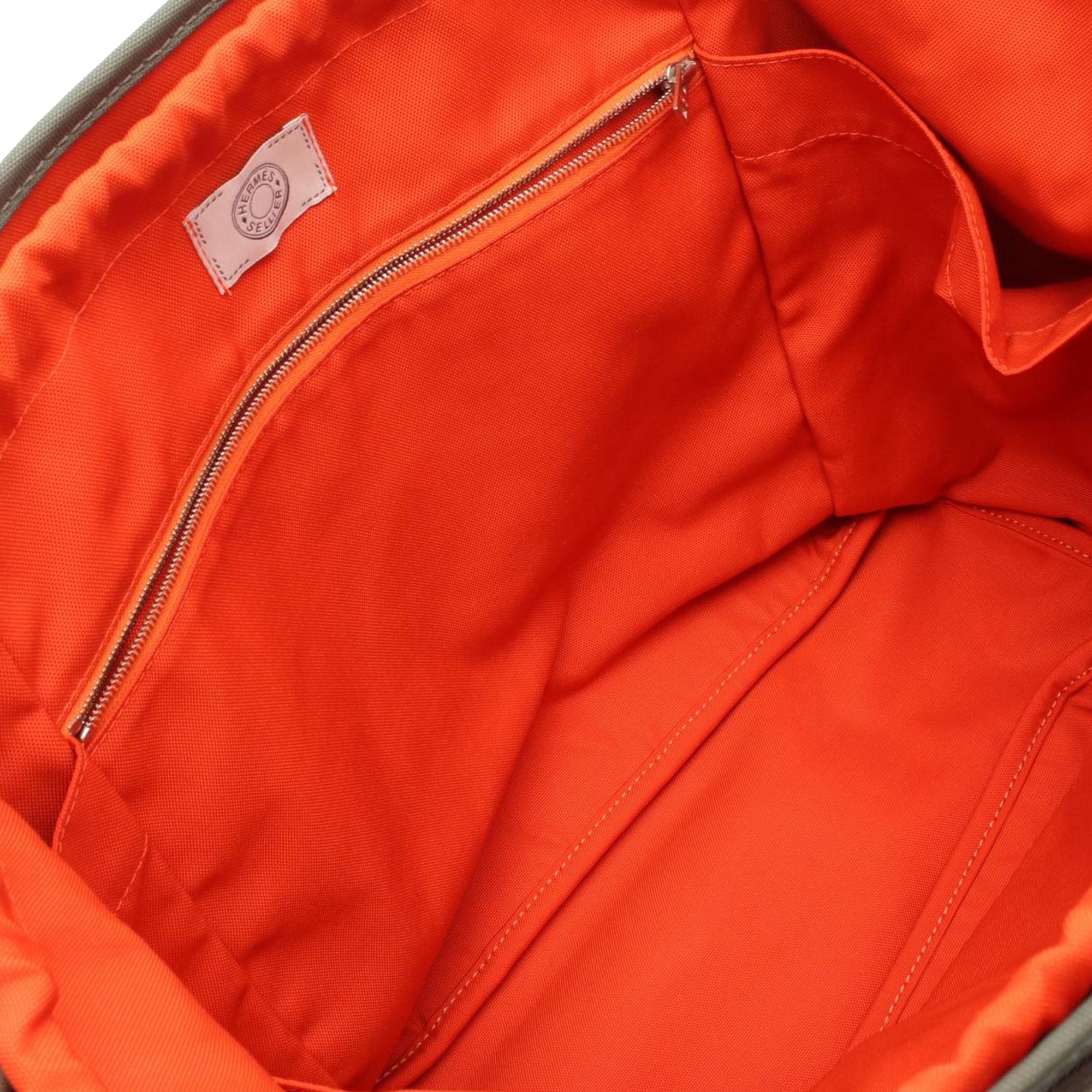 Hermès Toile Sac de Pansage Grooming Bag - image 3