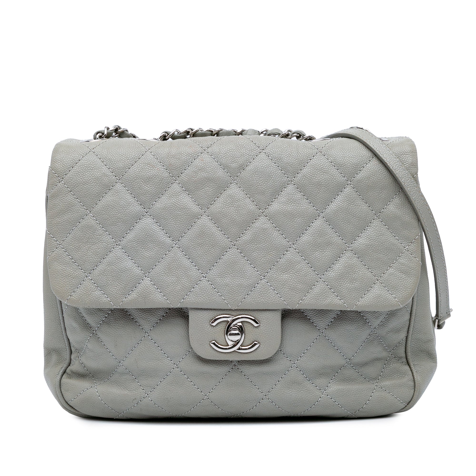 Chanel Large Quilted Caviar Urban Companion Flap - image 1
