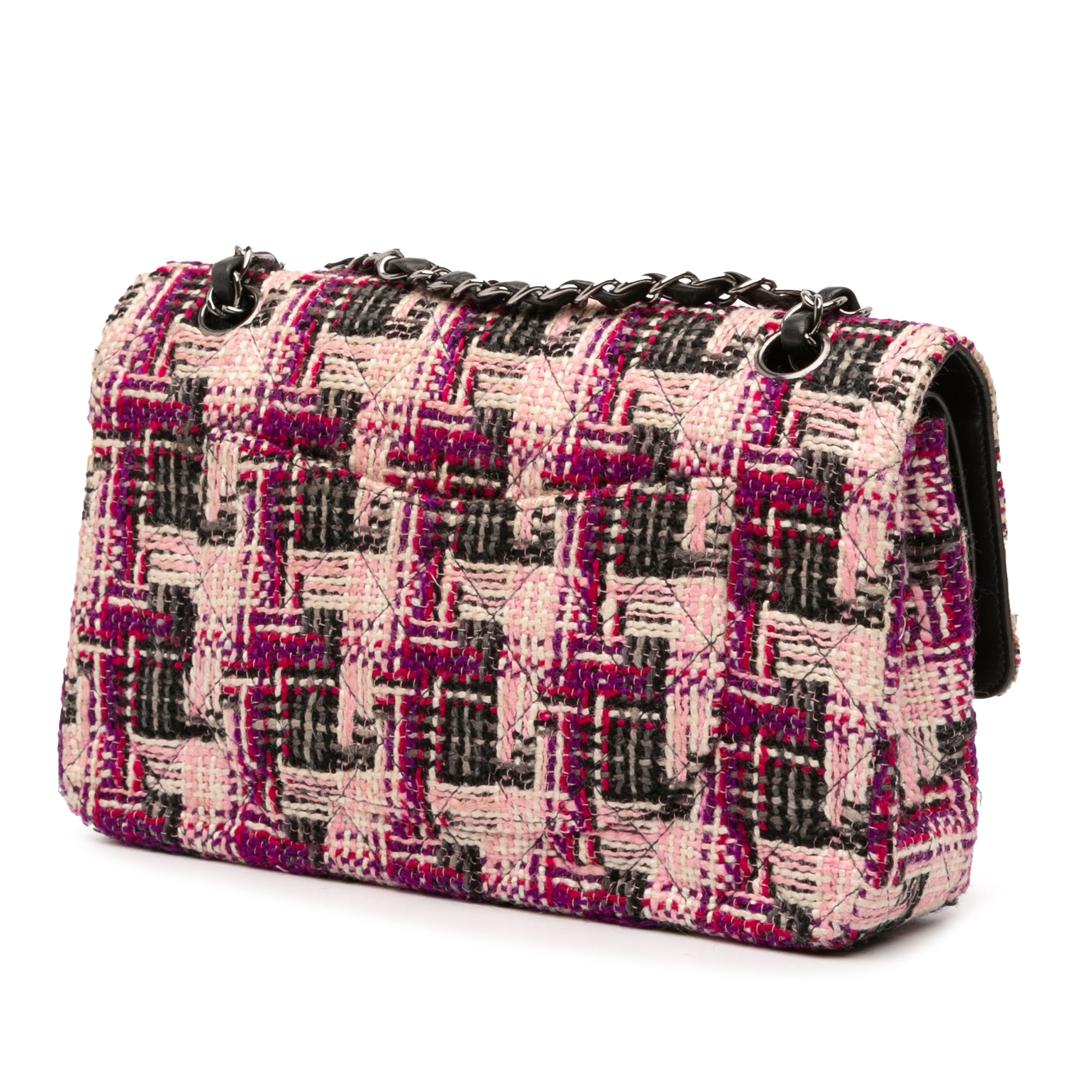 Chanel Medium Classic Tweed Double Flap - image 2