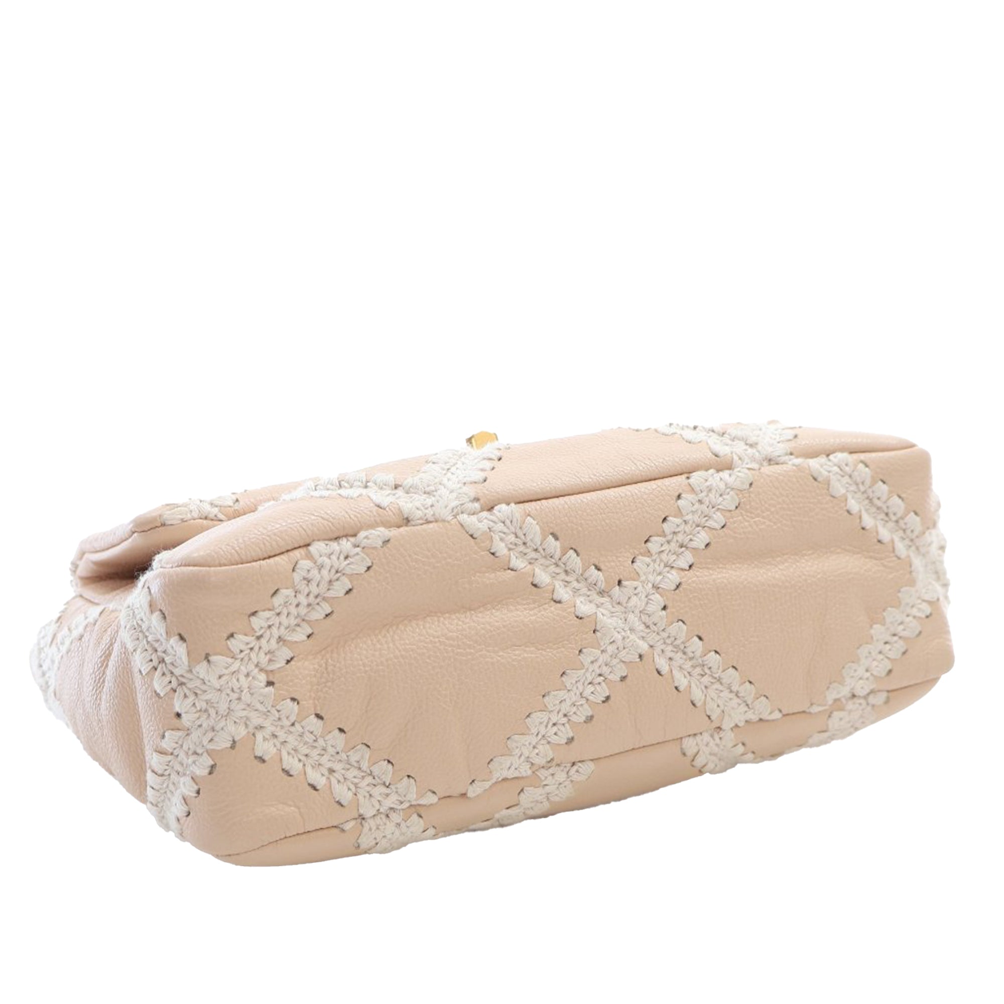 Chanel Medium Crochet Calfskin 19 Flap - image 7